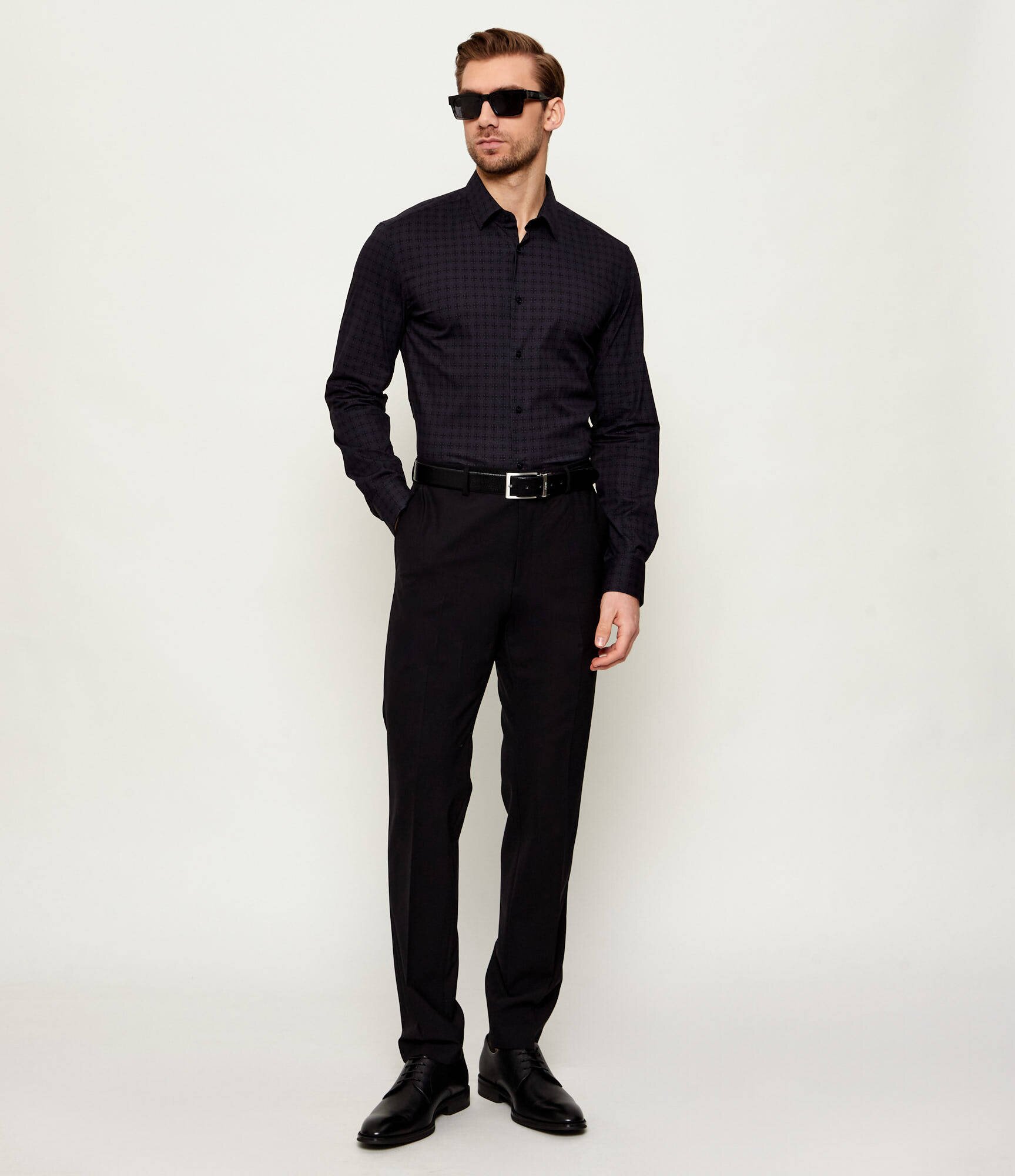 BOSS BLACK Cămașă H-HANK-S-K--C1-261 | Slim Fit | stretch