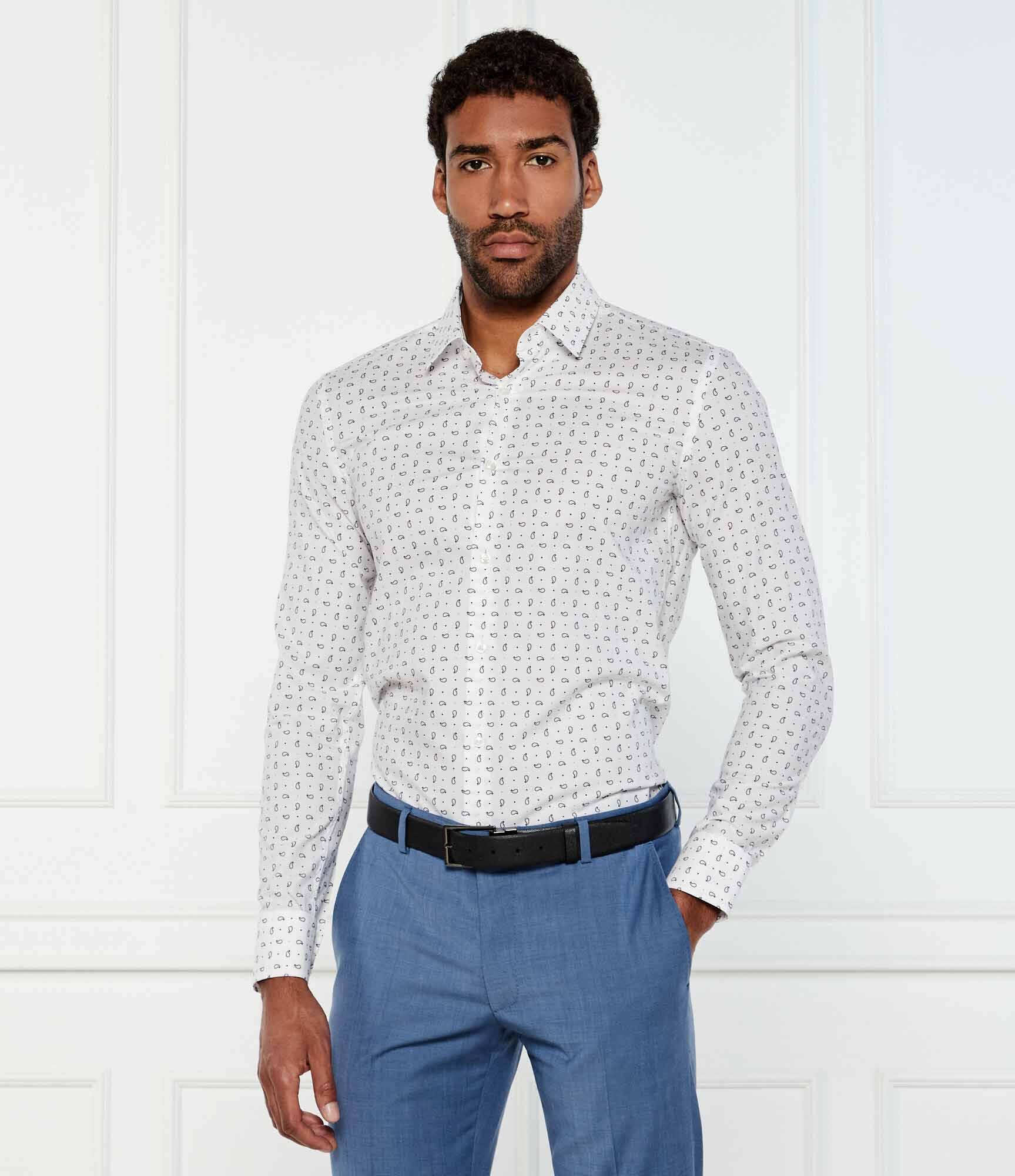 BOSS BLACK Cămașă H-HANK-s-kent-C1-232 | Slim Fit