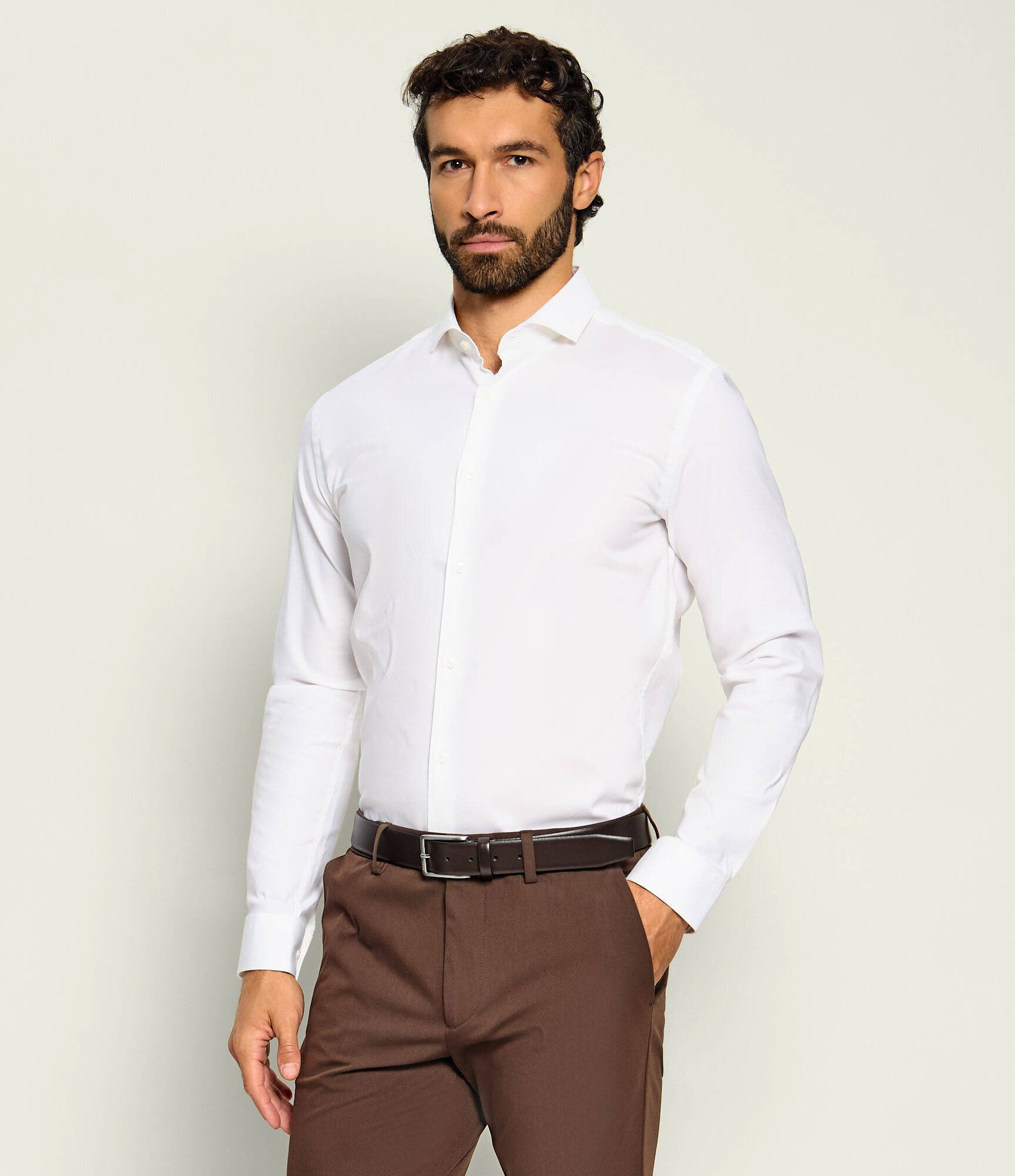 BOSS BLACK Cămașă H-Hank-S-SP-C1-263 | Slim Fit | stretch