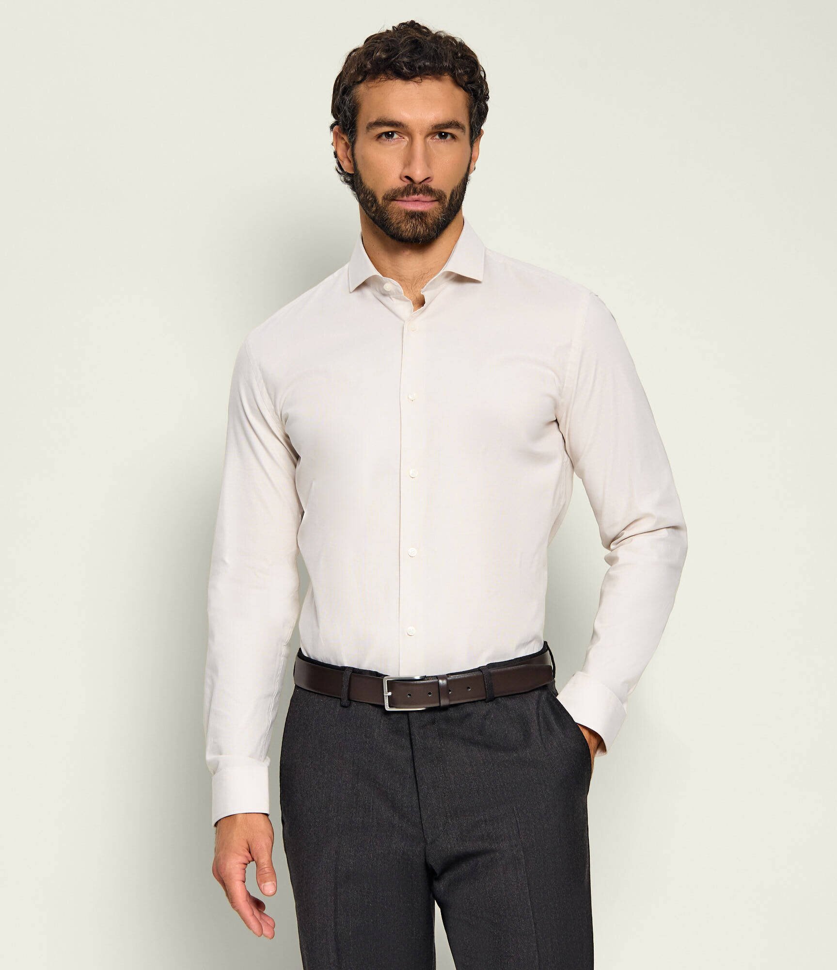 BOSS BLACK Cămașă H-Hank-S-SP-C1-263 | Slim Fit | stretch