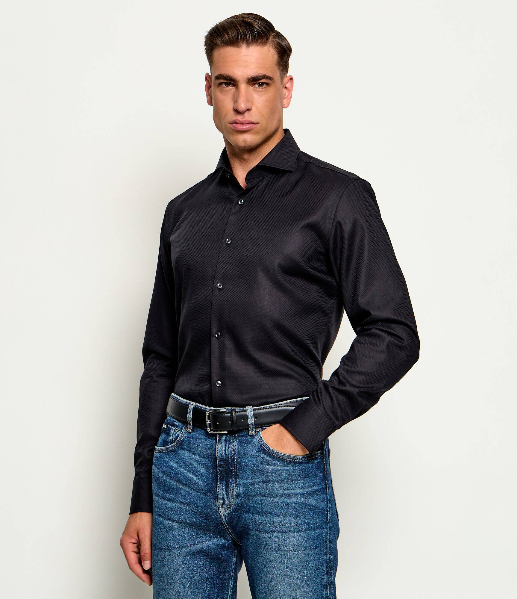 BOSS BLACK Cămașă H-HANK-SP-C1-261 | Slim Fit
