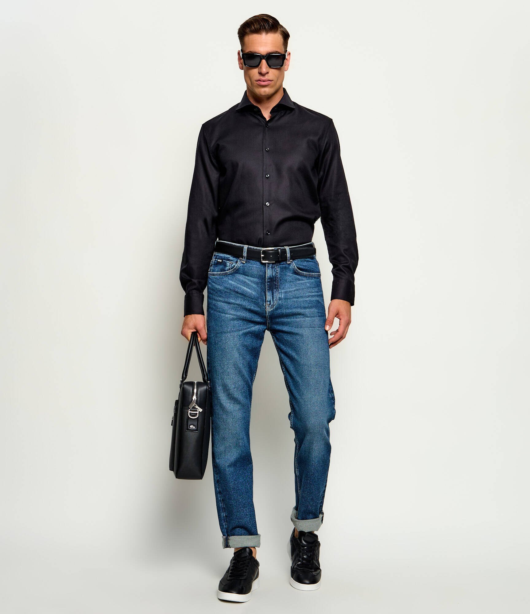 BOSS BLACK Cămașă H-HANK-SP-C1-261 | Slim Fit