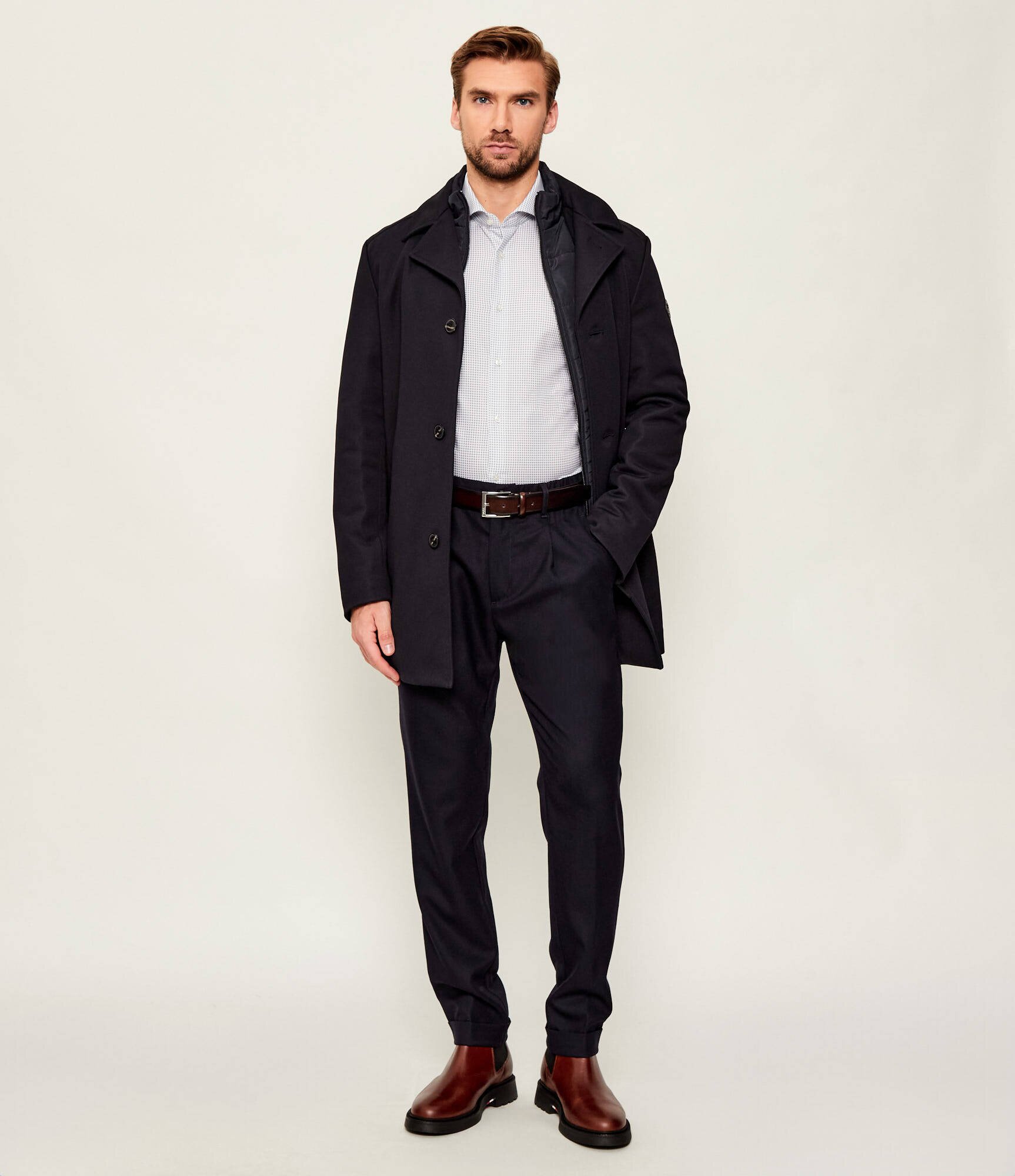 BOSS BLACK Cămașă H-HANK-spr-B1-C1-253 | Slim Fit