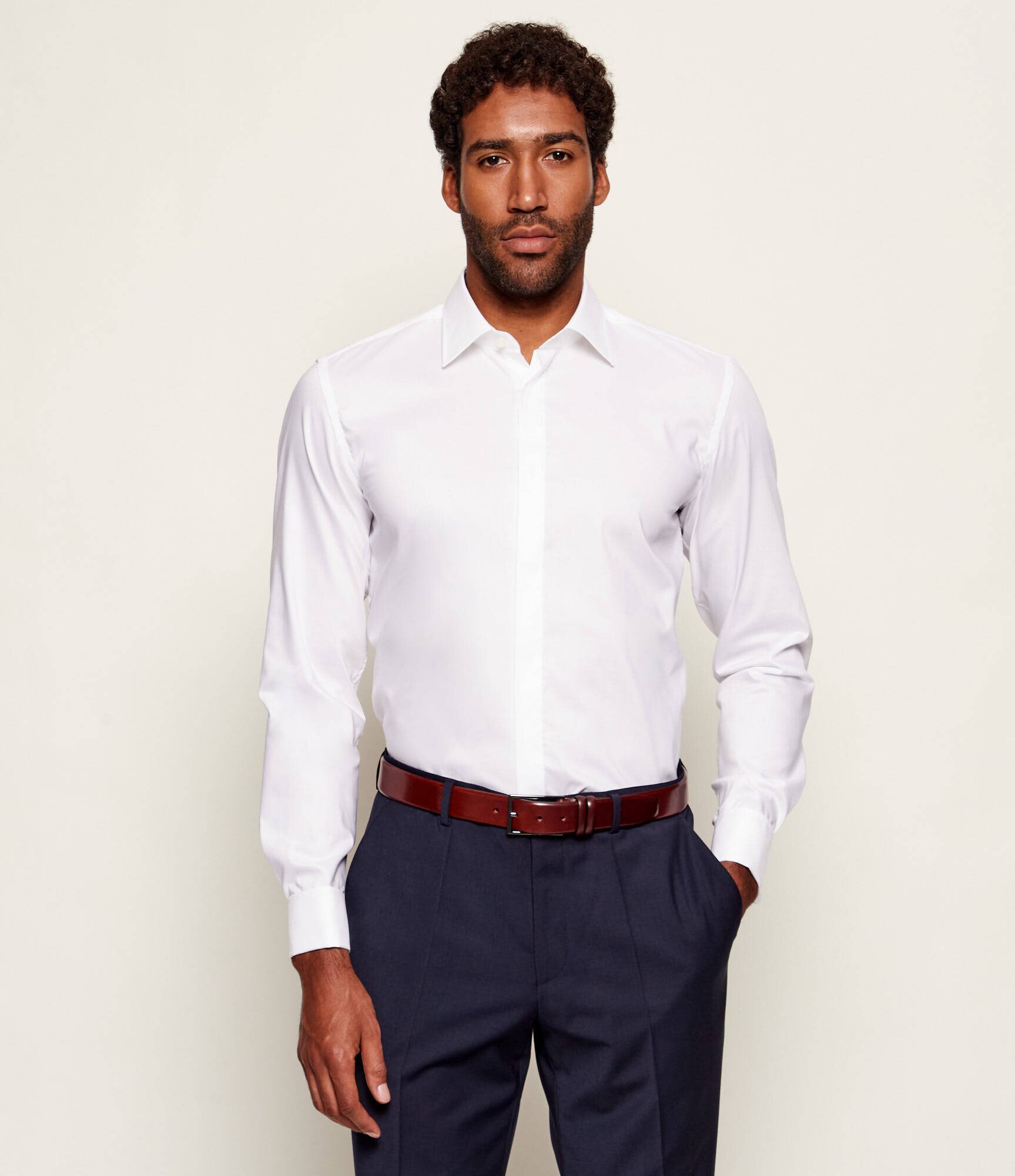 BOSS BLACK Cămașă H-HANK-TUX1-DC-224 | Slim Fit