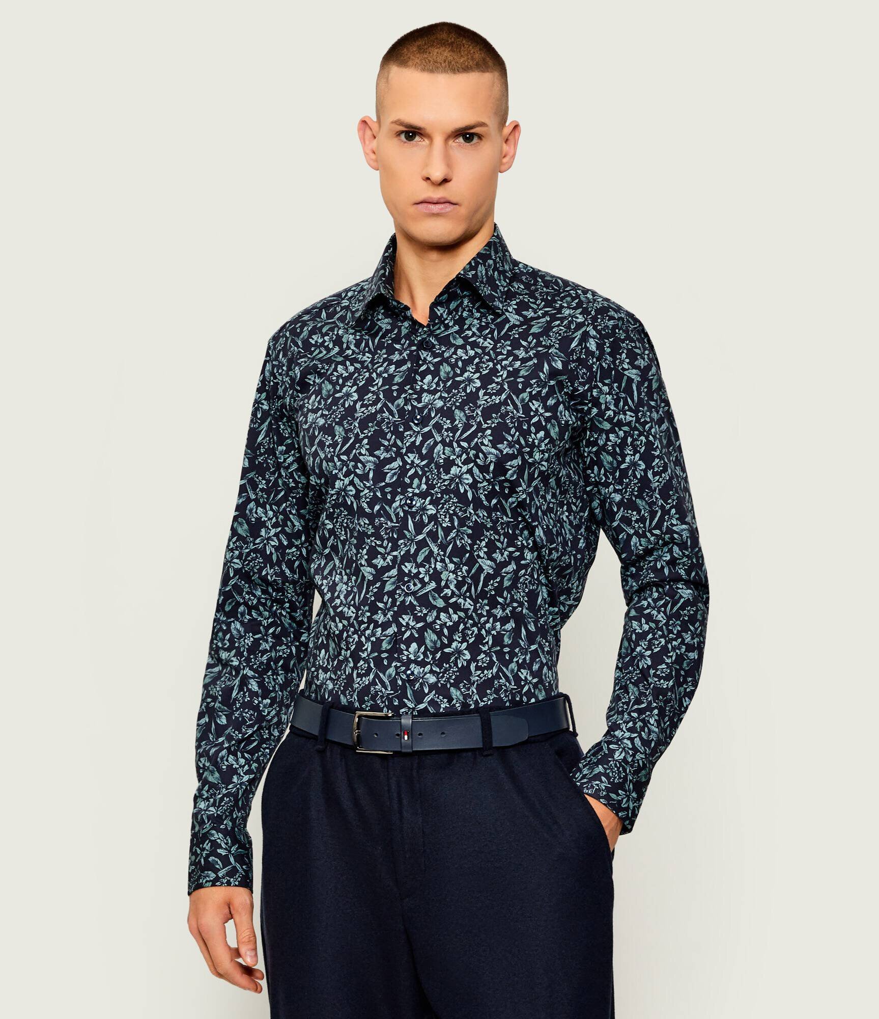 BOSS BLACK Cămașă H-Joe-kent-C1-214 | regular fit | stretch