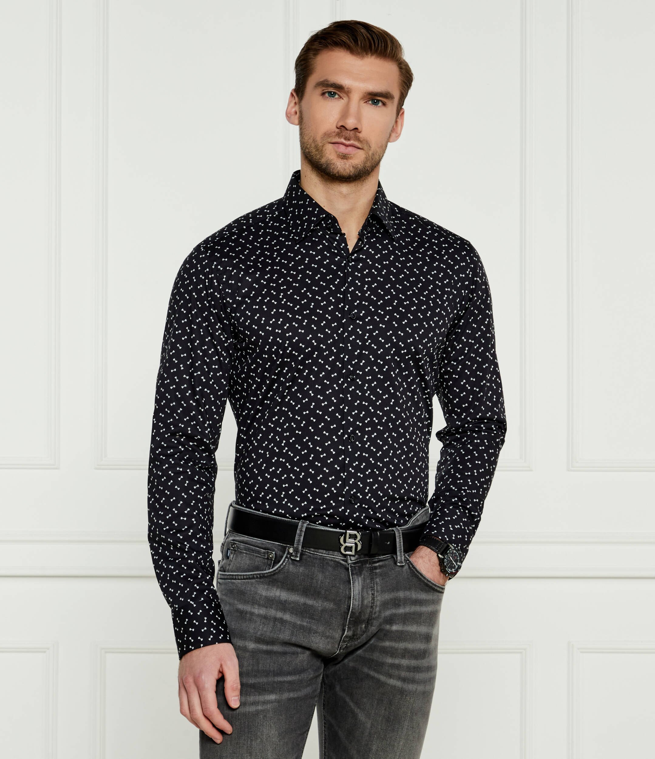 BOSS BLACK Cămașă H-JOE-kent-C1-214 | Regular Fit | stretch