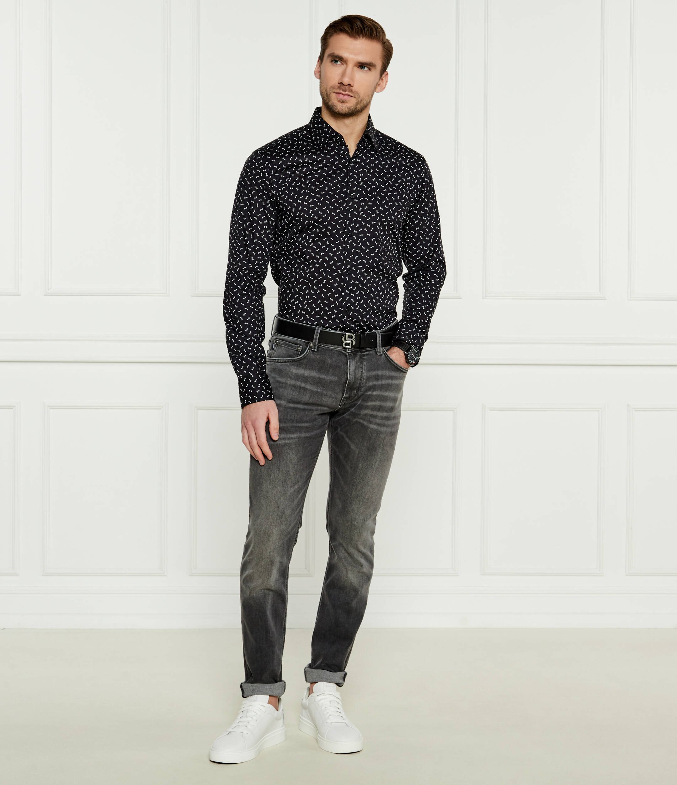 BOSS BLACK Cămașă H-JOE-kent-C1-214 | Regular Fit | stretch