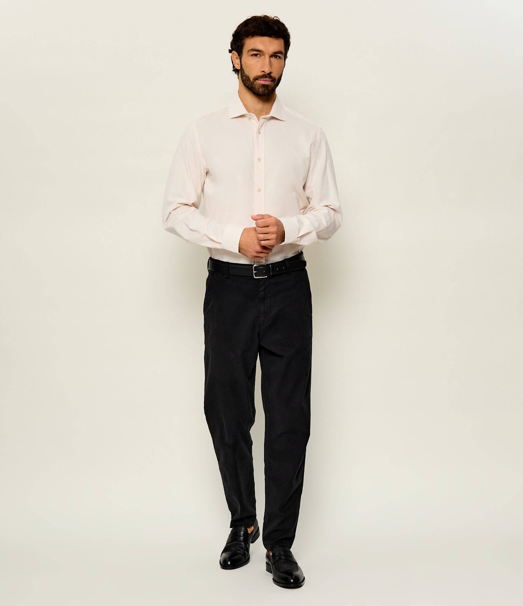 BOSS BLACK Cămașă H-Liam-SP-C1-264 | regular fit | catifea reiată