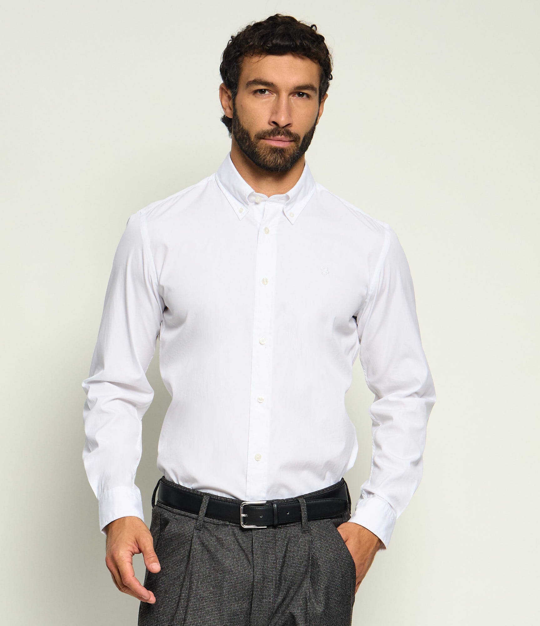 BOSS BLACK Cămașă H-Roan-Bd-E-C1-263 | Slim Fit