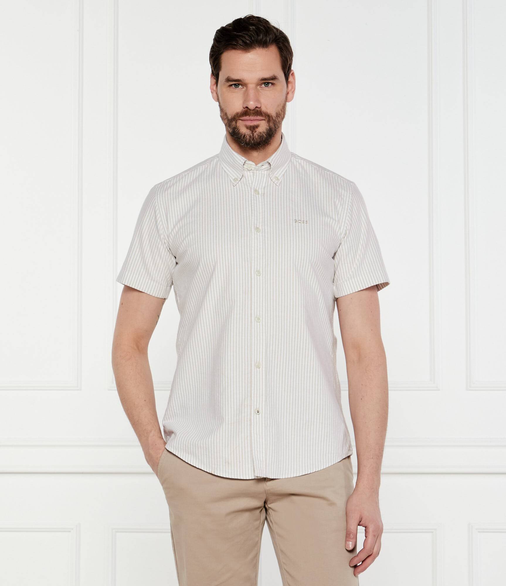 BOSS BLACK Cămașă H-ROAN-BD-E-SH-C-252 | Slim Fit
