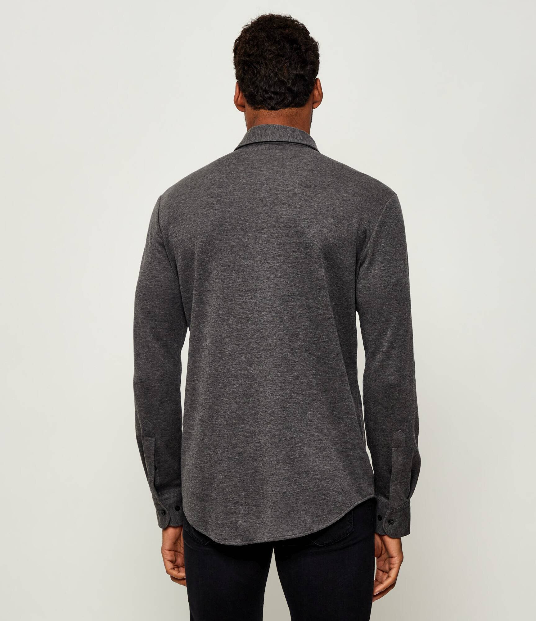 BOSS BLACK Cămașă H-RUDY-1PIECE_DB | BECKHAM X BOSS | Slim Fit