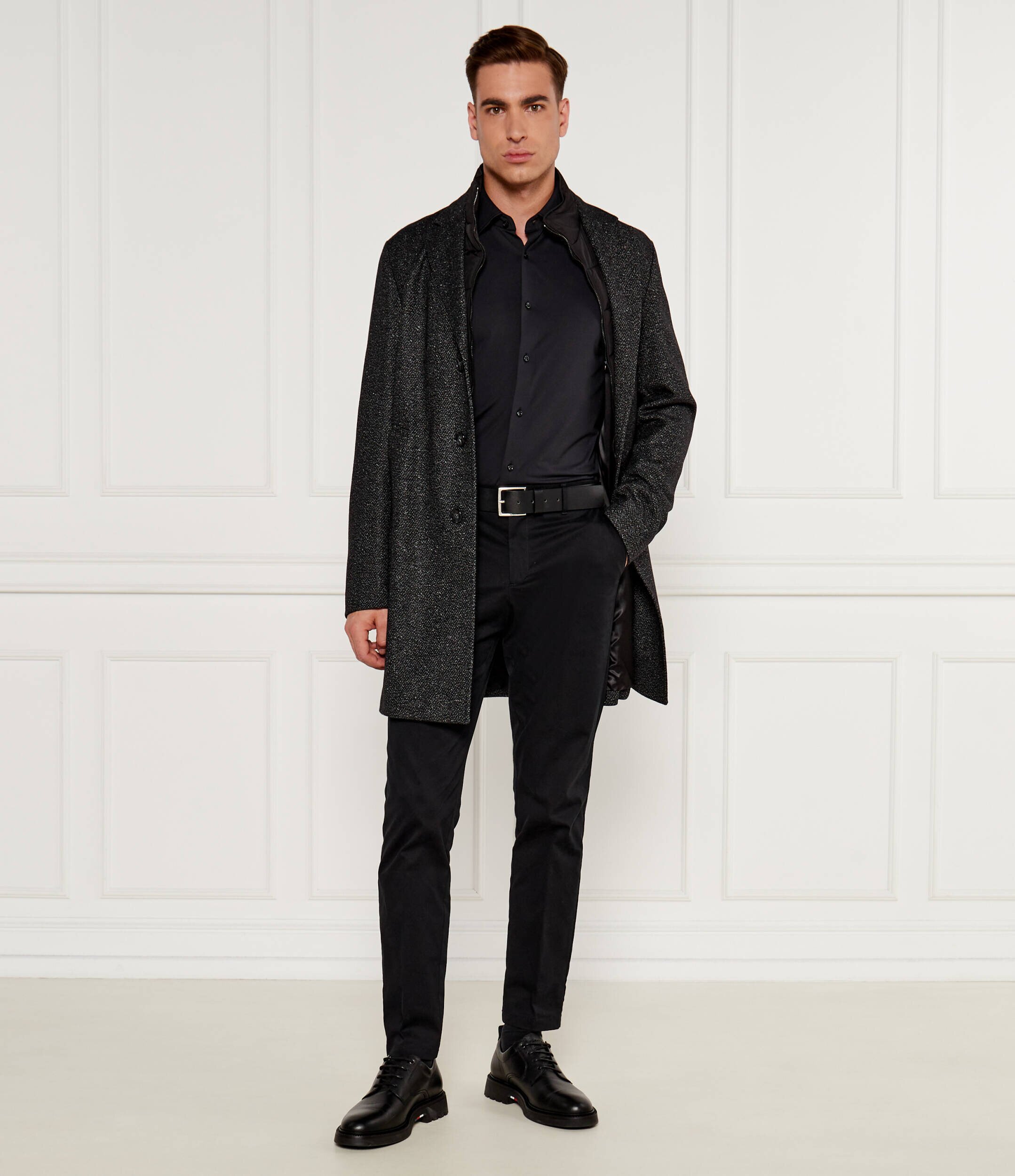 BOSS BLACK Cămașă P-HANK-kent-C1-222 | Slim Fit