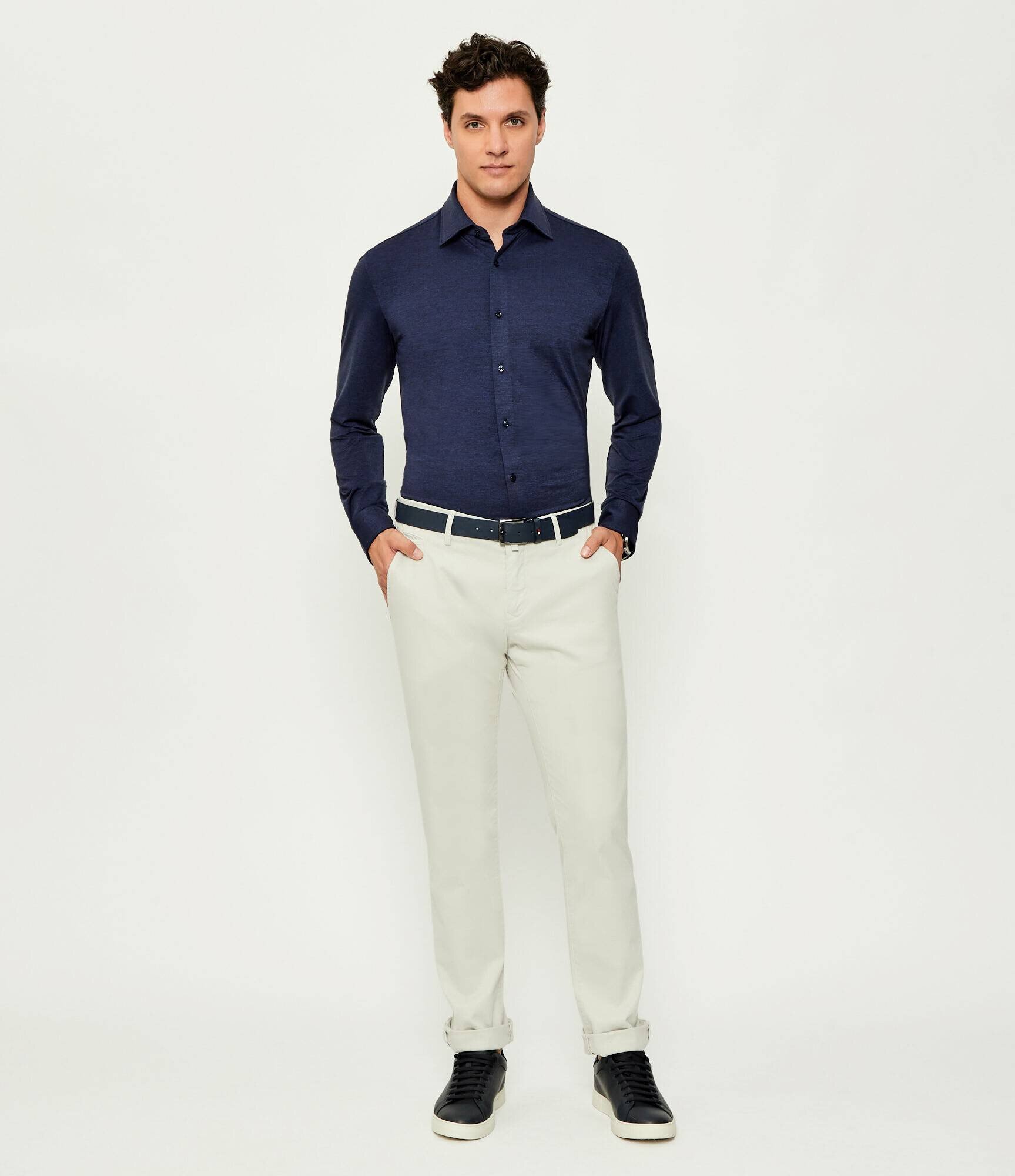 BOSS BLACK Cămașă P-HANK-kent-C1-222 | Slim Fit