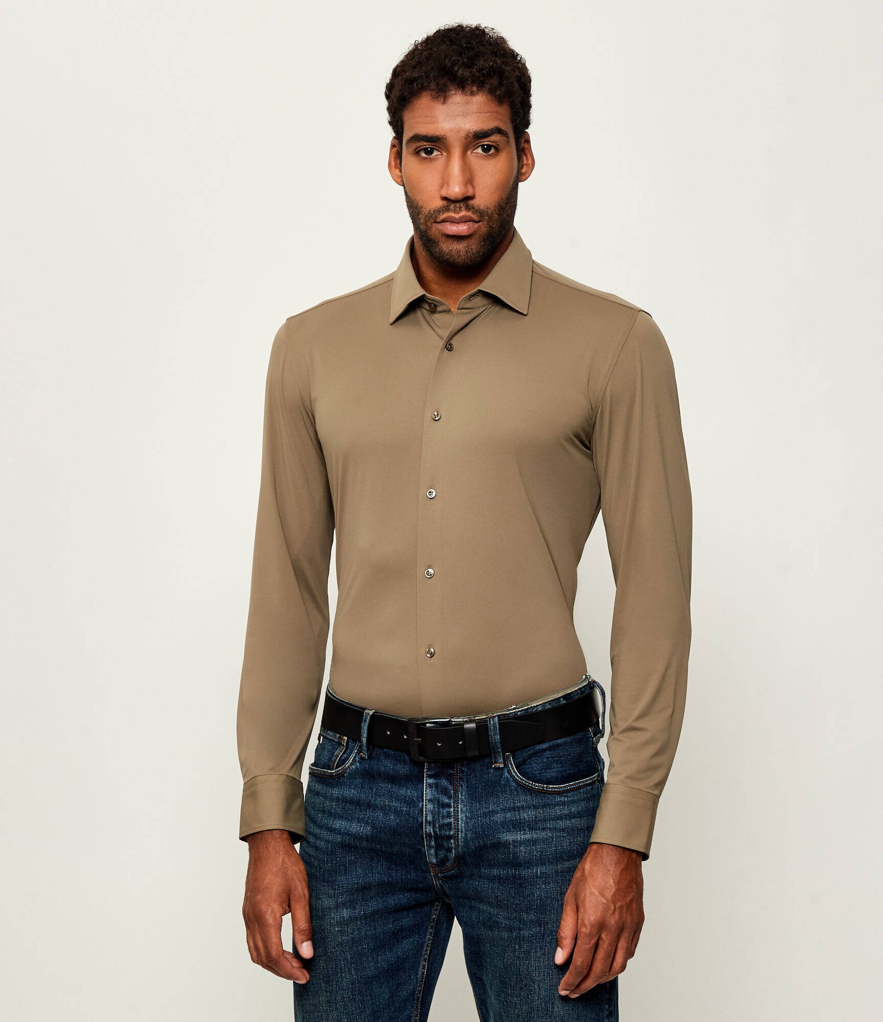 BOSS BLACK Cămașă P-HANK-kent-C1-222 | Slim Fit