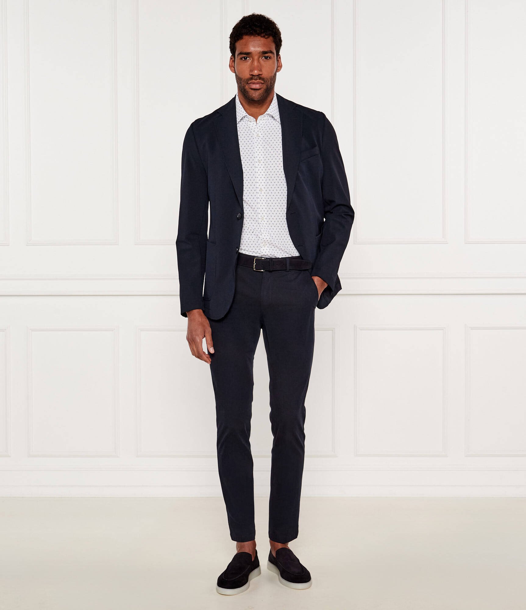 BOSS BLACK Cămașă P-HANK-kent-C1-222 | Slim Fit
