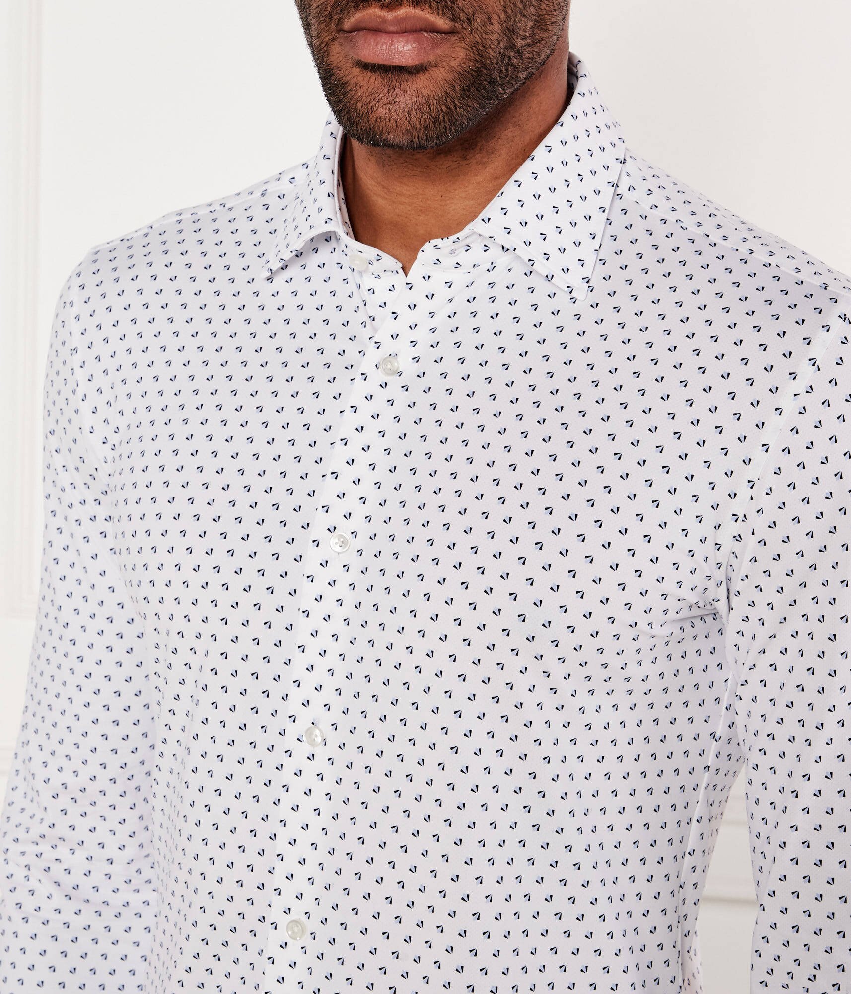 BOSS BLACK Cămașă P-HANK-kent-C1-222 | Slim Fit