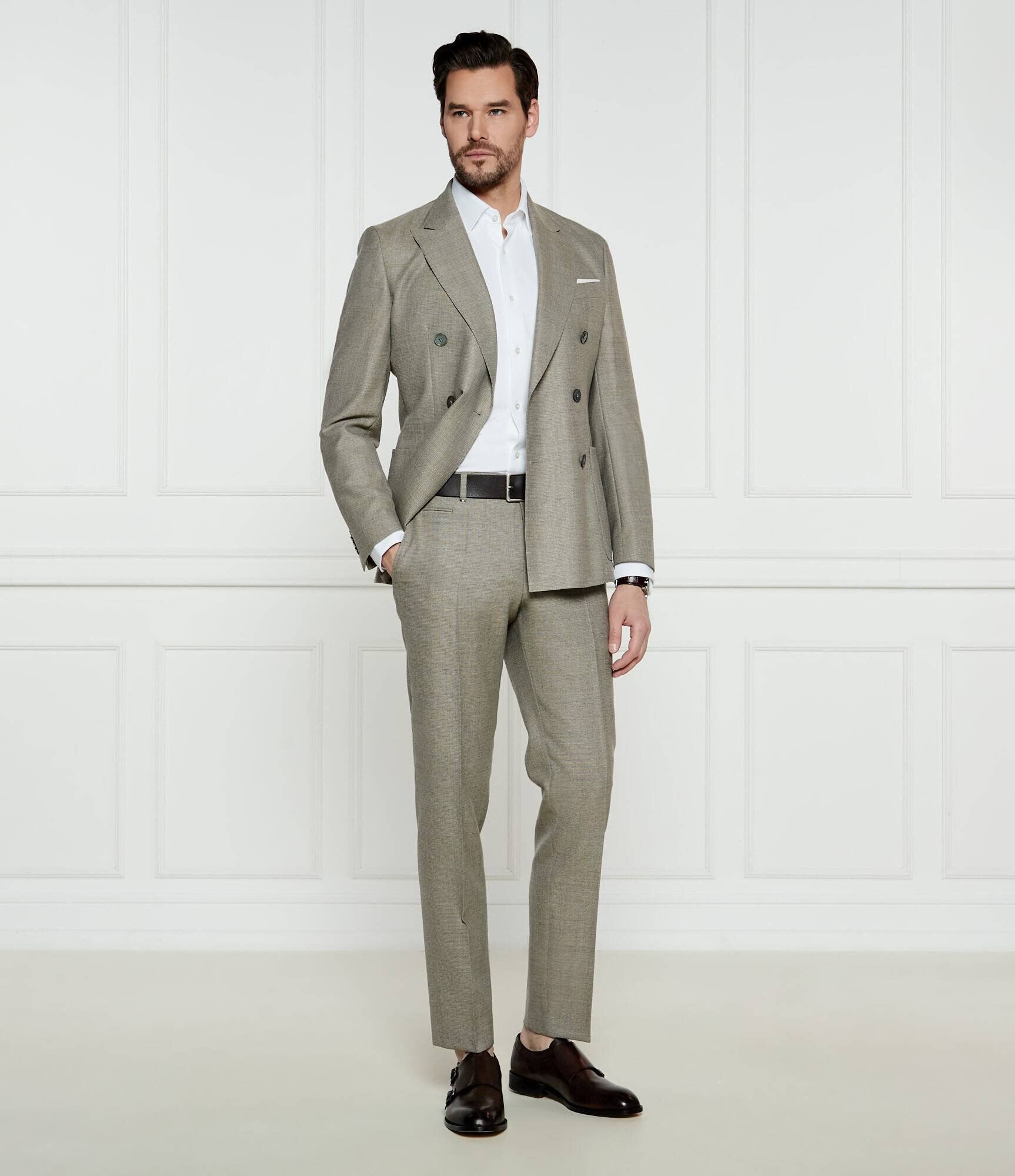 BOSS BLACK Cămașă P-HANK-kent-C1-222 | Slim Fit