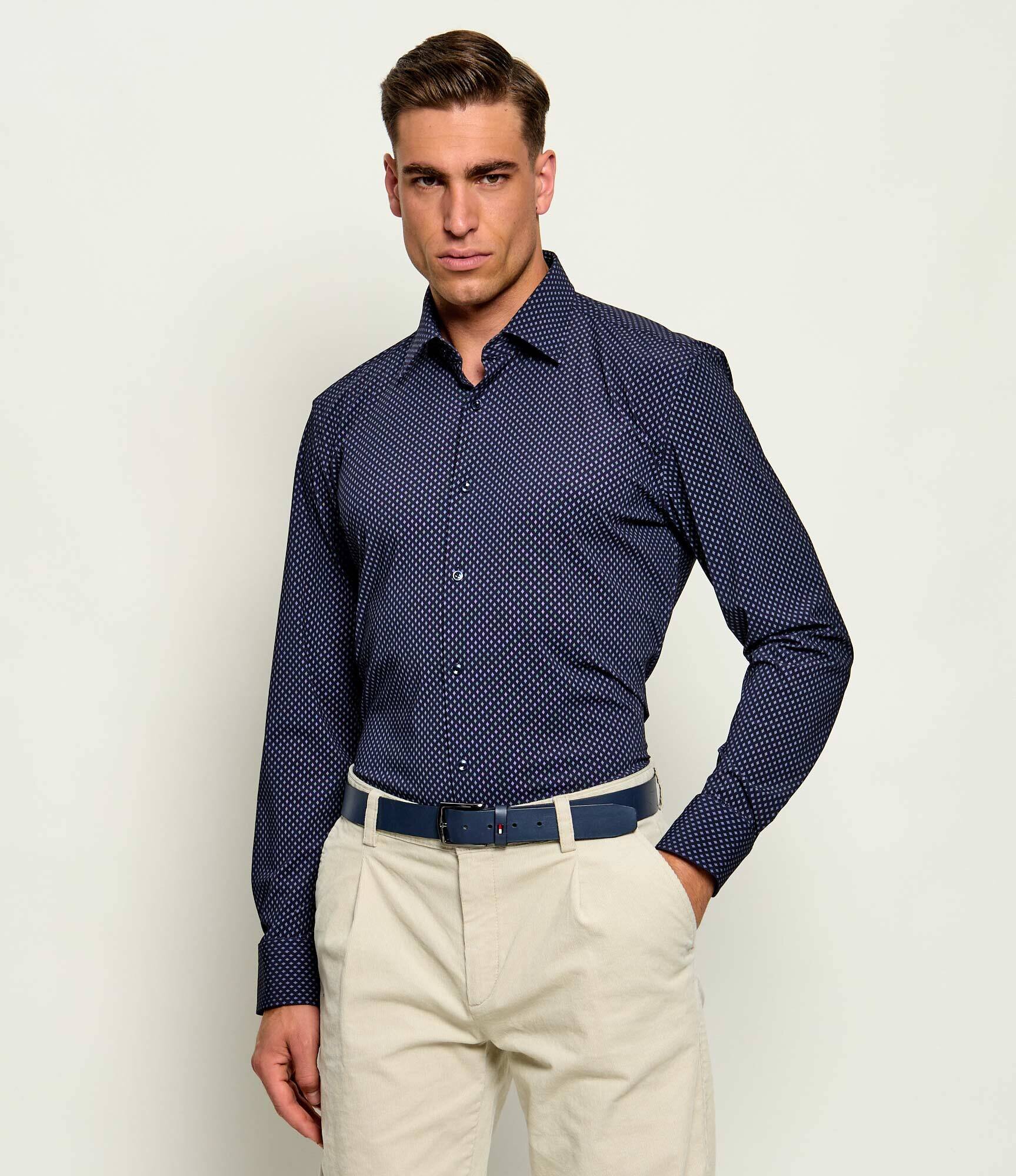 BOSS BLACK Cămașă P-Hank-kent-C1-222 | Slim Fit