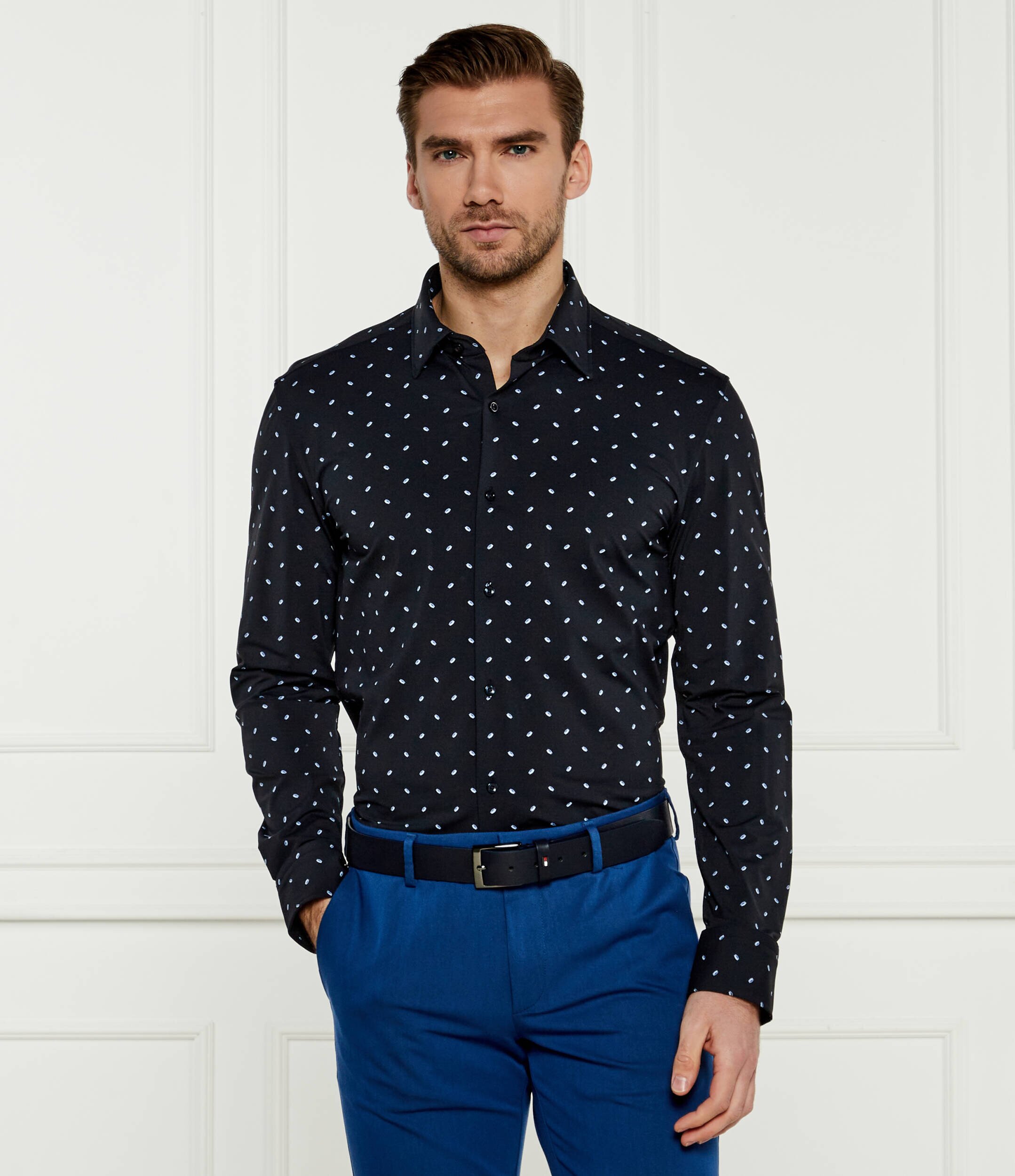 BOSS BLACK Cămașă P-HANK-kent | Slim Fit