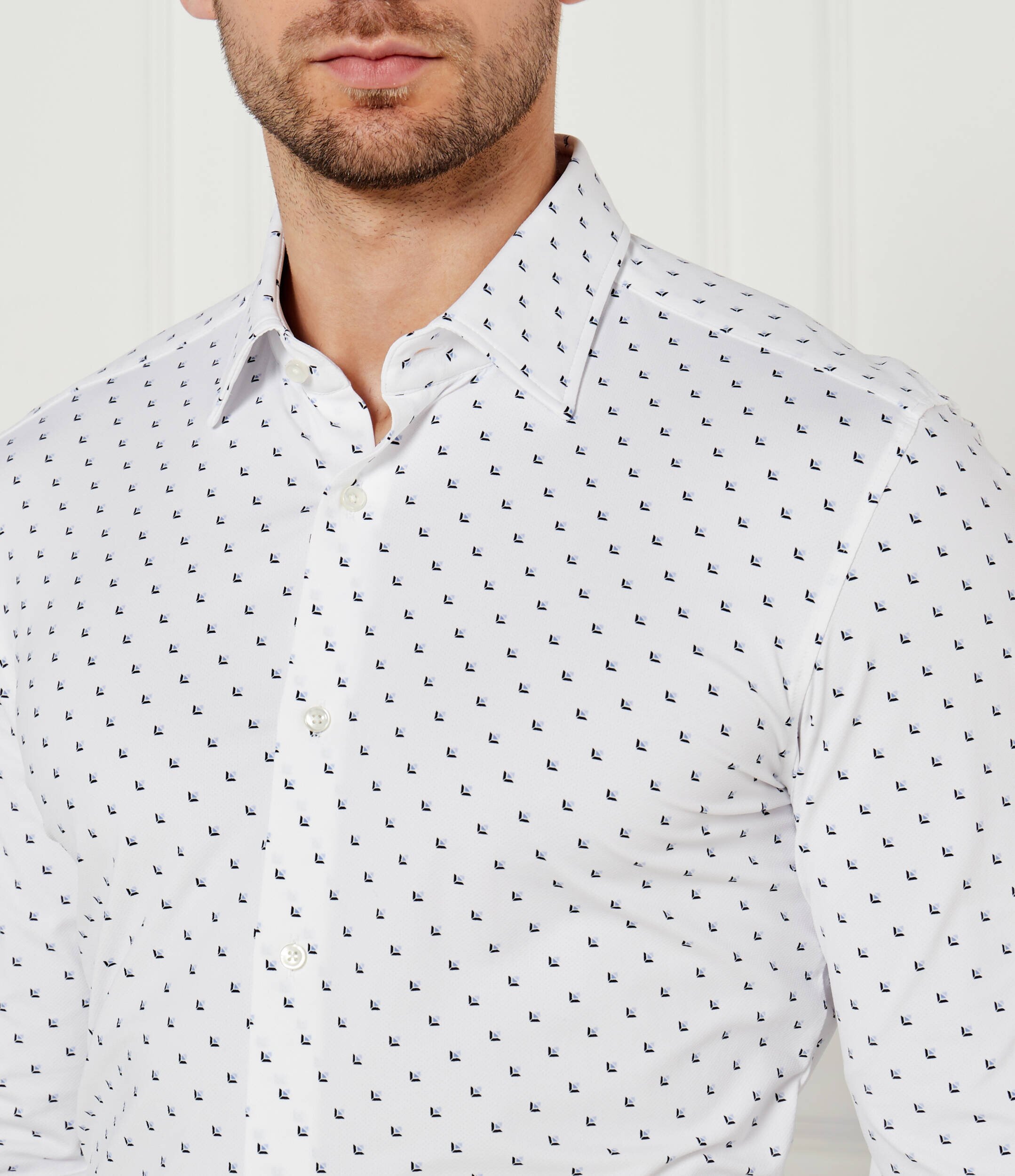 BOSS BLACK Cămașă P-HANK-kent | Slim Fit