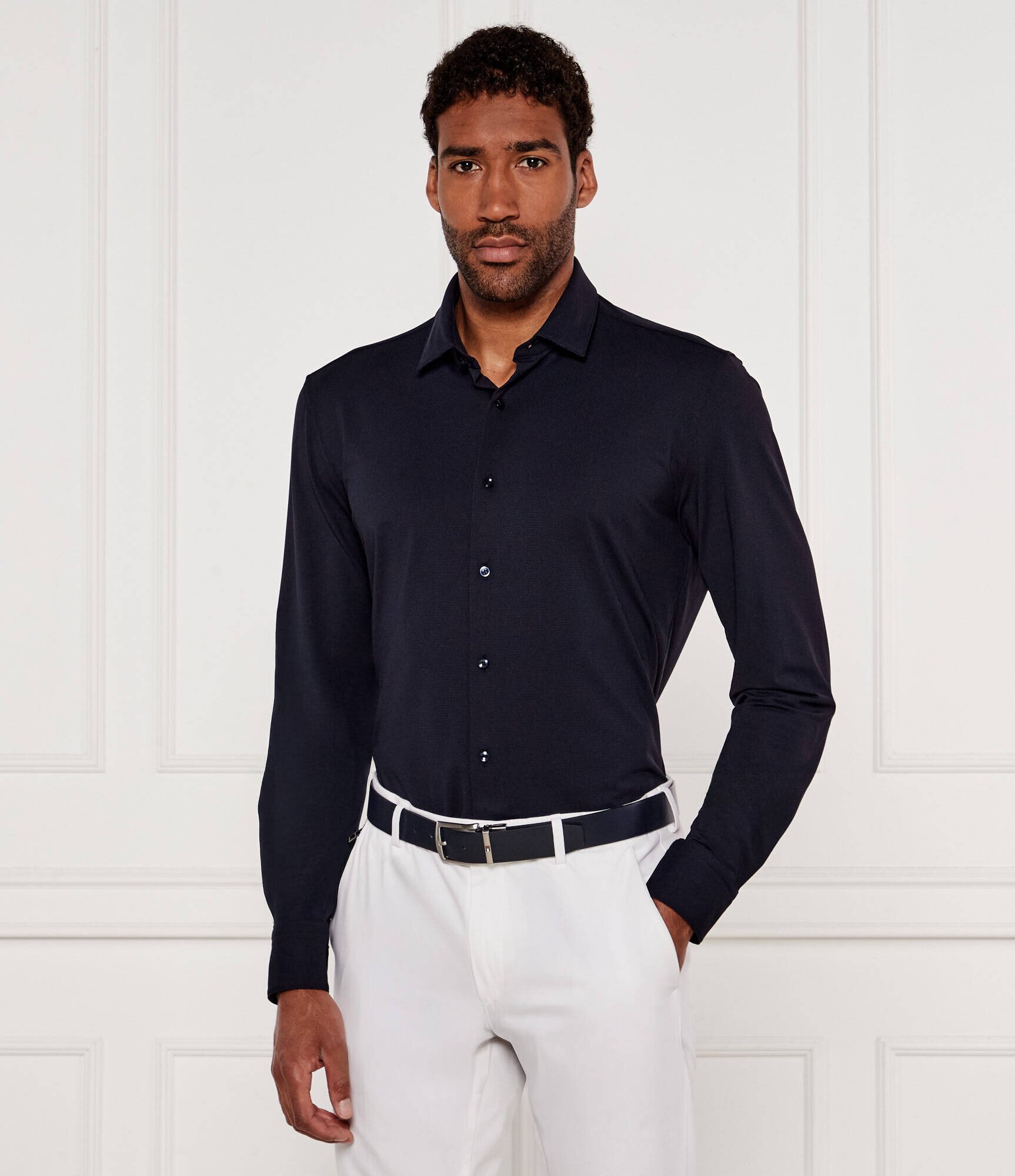 BOSS BLACK Cămașă P-HANK-s-kent-C1-222 | Slim Fit