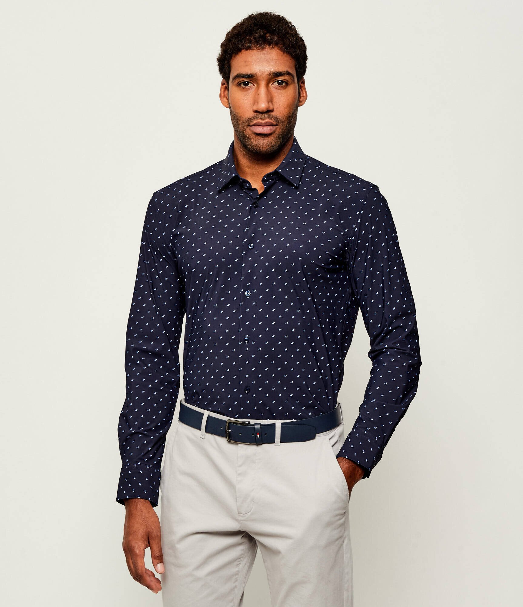 BOSS BLACK Cămașă P-HANK-s-kent-C1 | Slim Fit