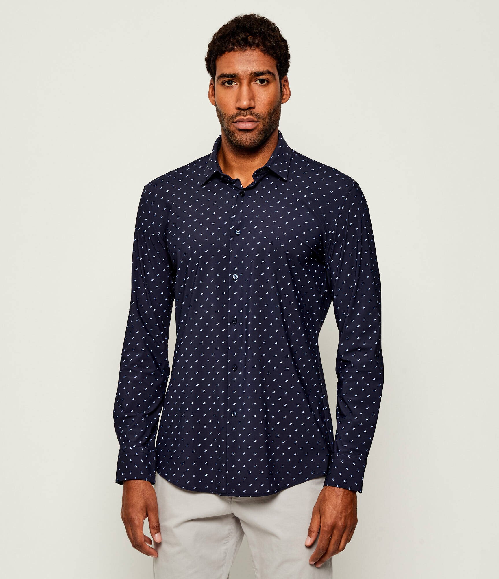 BOSS BLACK Cămașă P-HANK-s-kent-C1 | Slim Fit