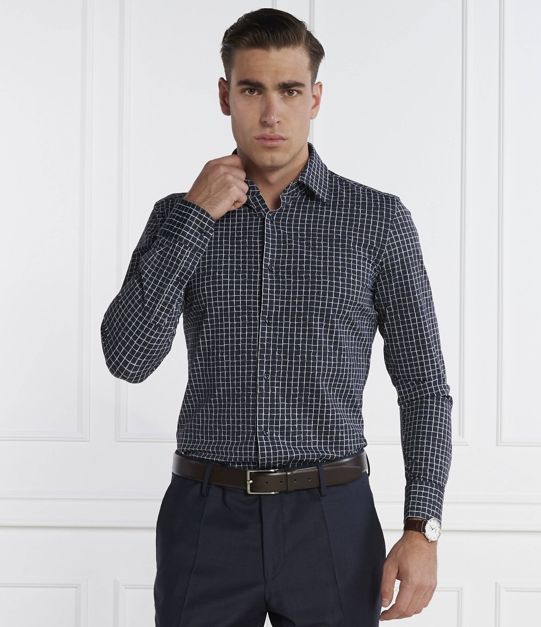 BOSS BLACK Cămașă P-HANK | Slim Fit
