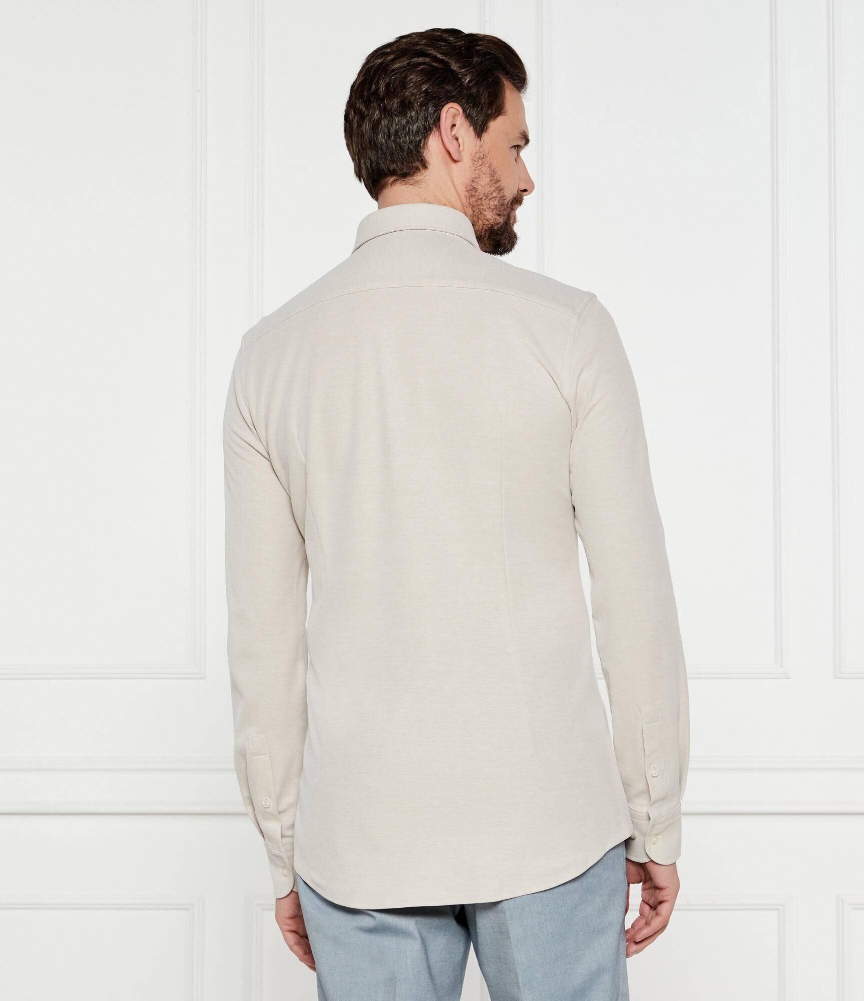 BOSS BLACK Cămașă P-Hank-spread-243 | Slim Fit | stretch