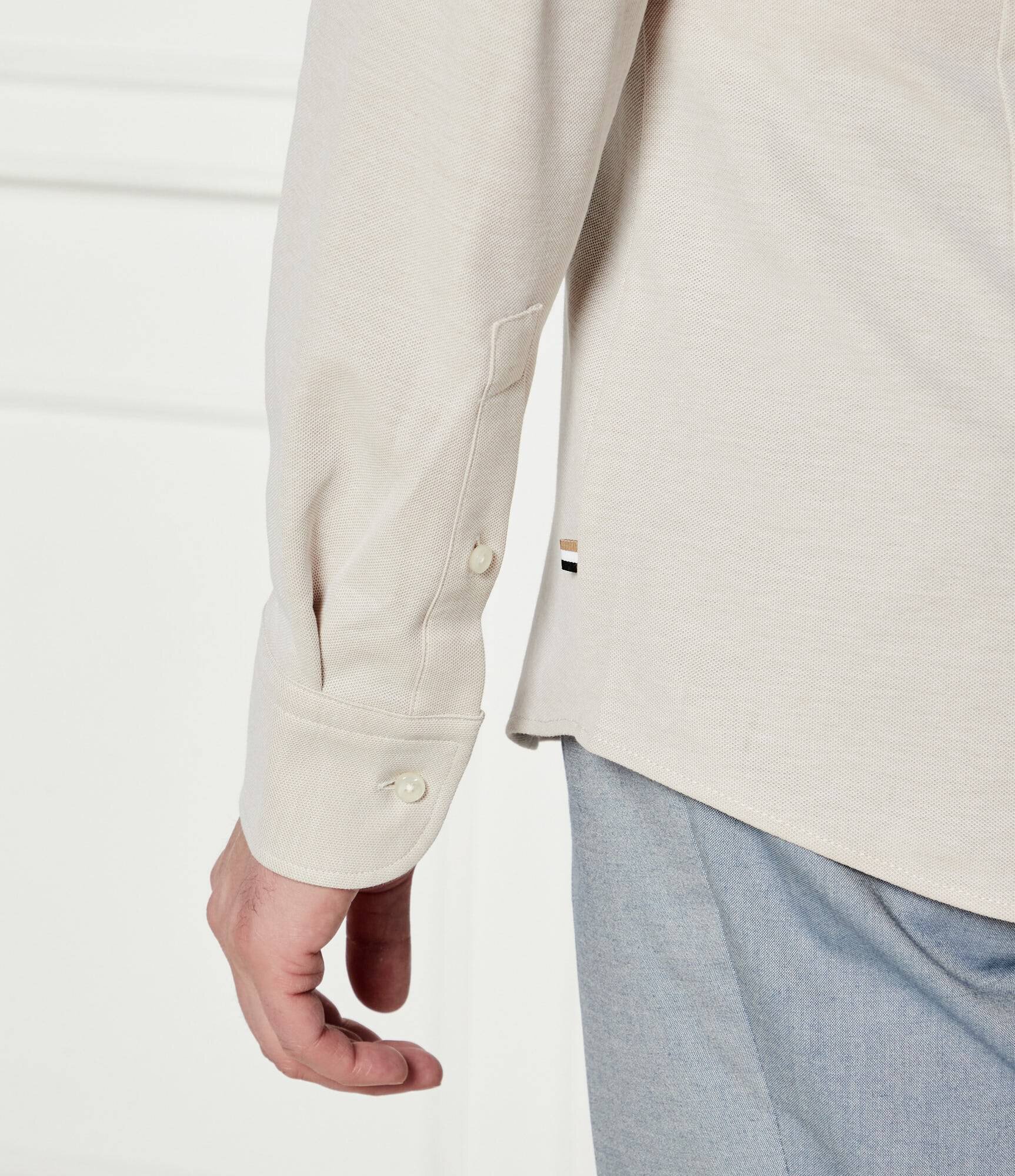 BOSS BLACK Cămașă P-Hank-spread-243 | Slim Fit | stretch