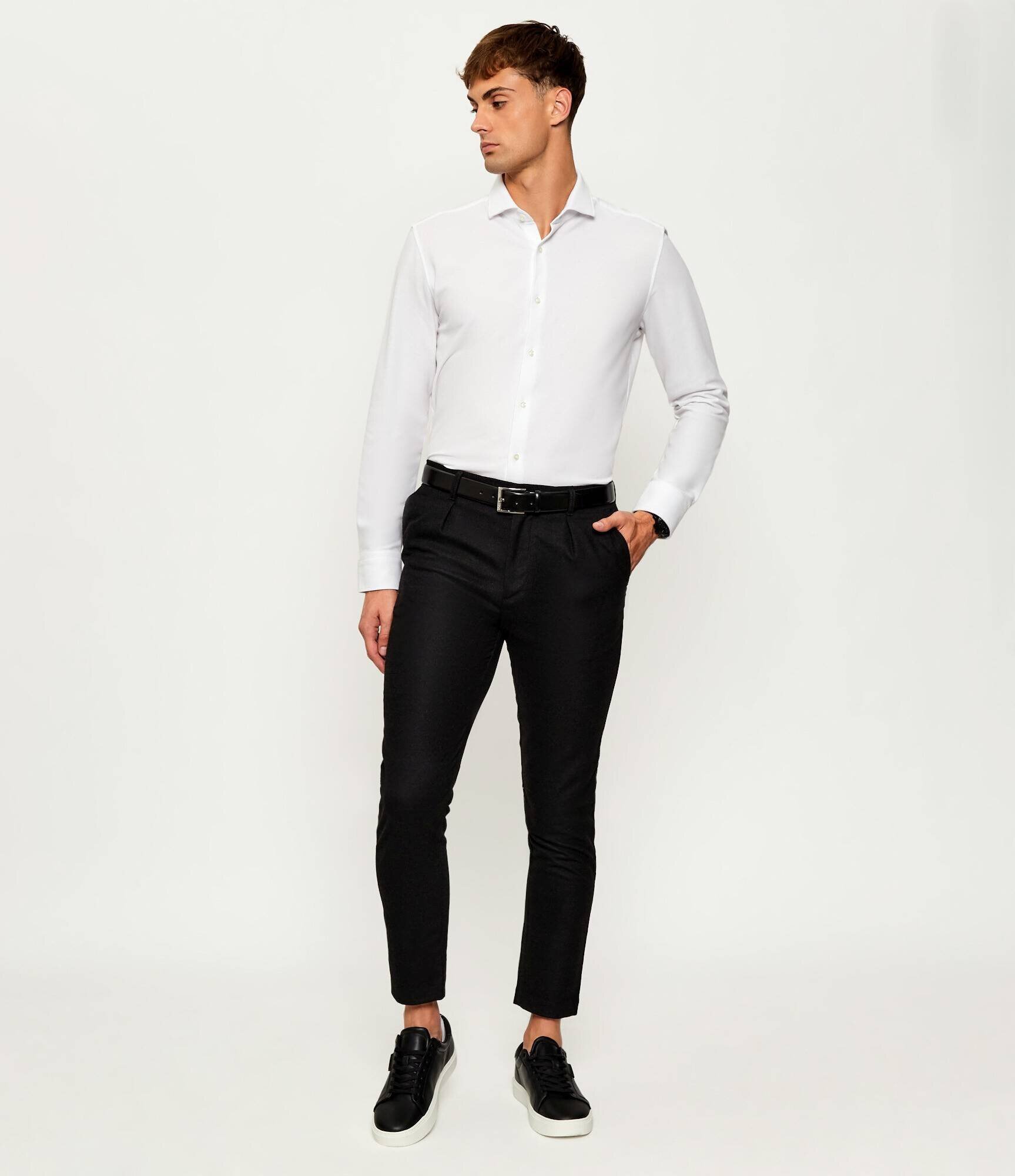 BOSS BLACK Cămașă P-Hank-spread-243 | Slim Fit | stretch