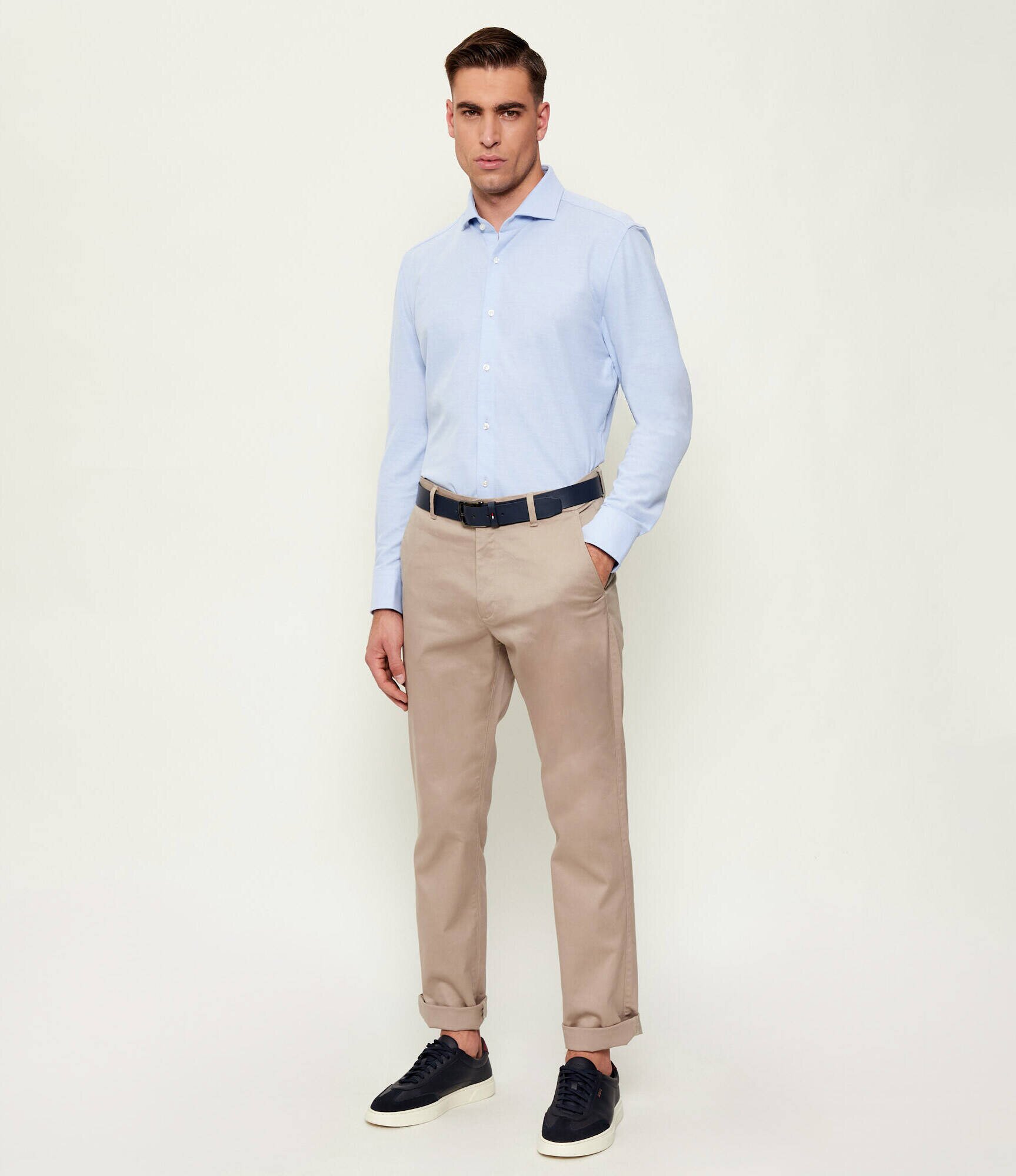 BOSS BLACK Cămașă P-Hank-spread-243 | Slim Fit | stretch