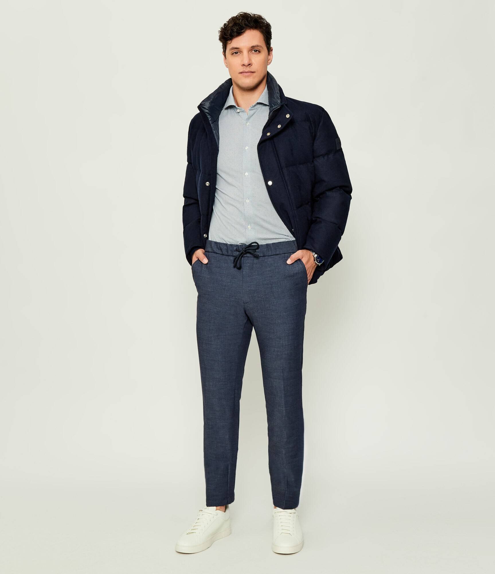 BOSS BLACK Cămașă P-HANK-spread-C1-222 | Slim Fit
