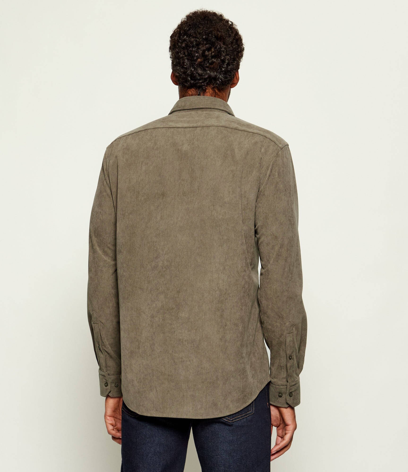 BOSS BLACK Cămașă P-JOE-kent-C1-222 | regular fit | catifea reiată