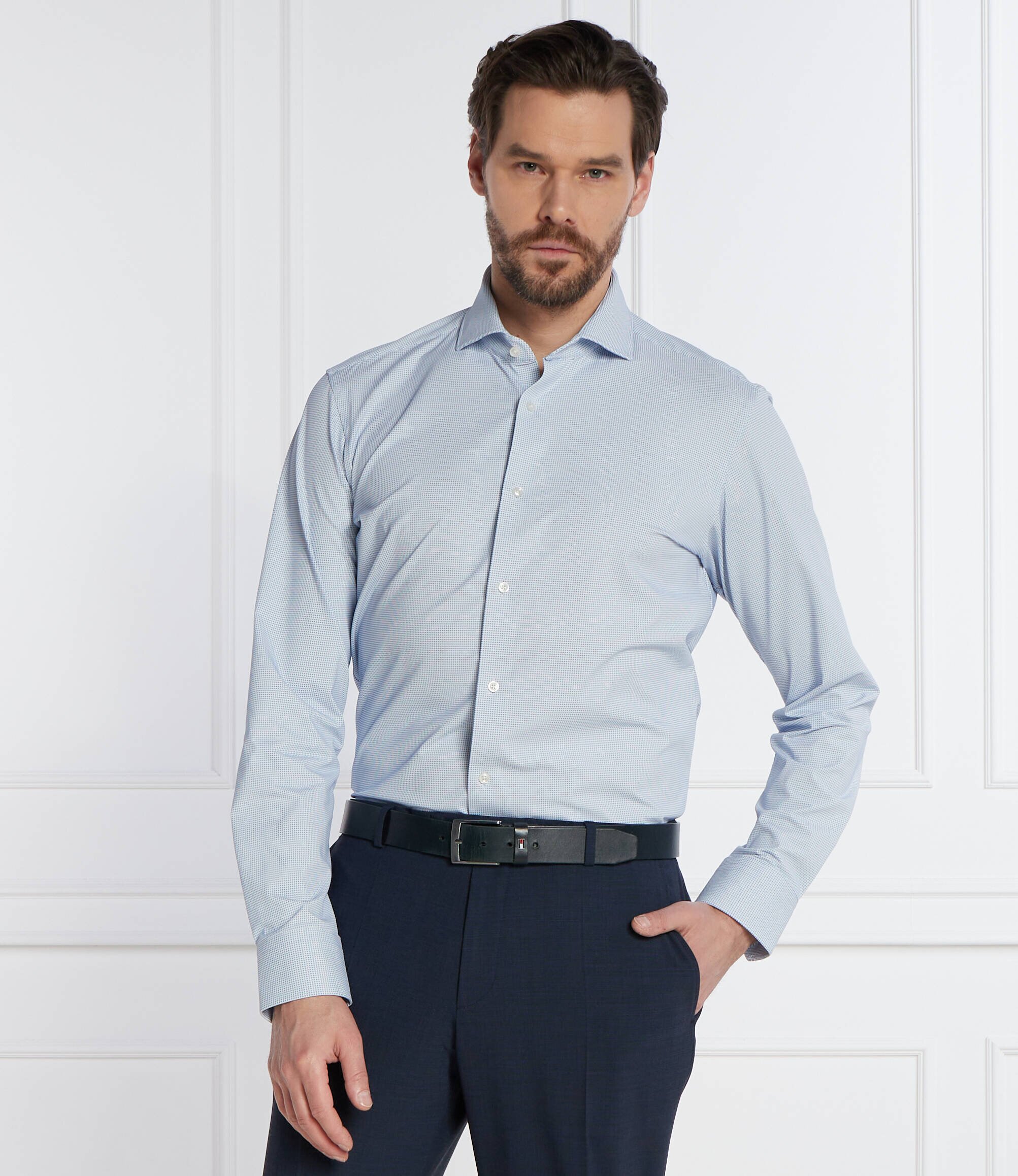 BOSS BLACK Cămașă P-JOE-spread-C1-222 | Regular Fit