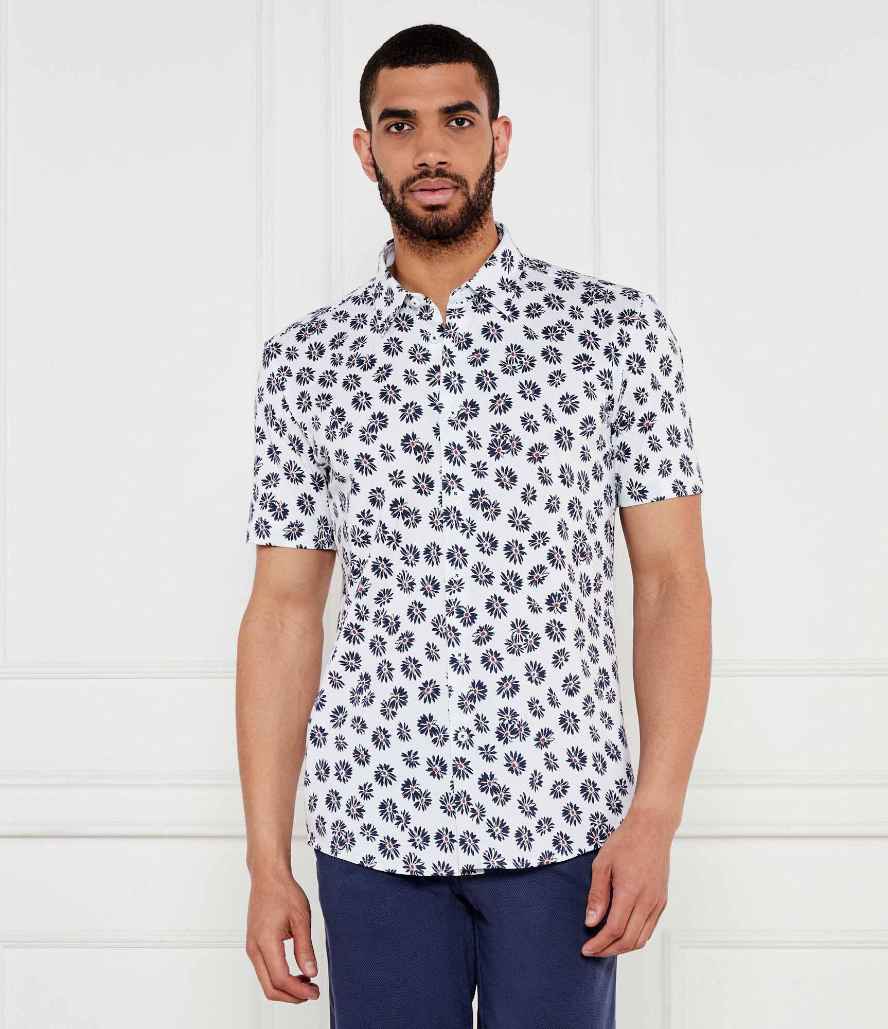BOSS BLACK Cămașă P-ROAN-ken-SH-C1-242 | Slim Fit