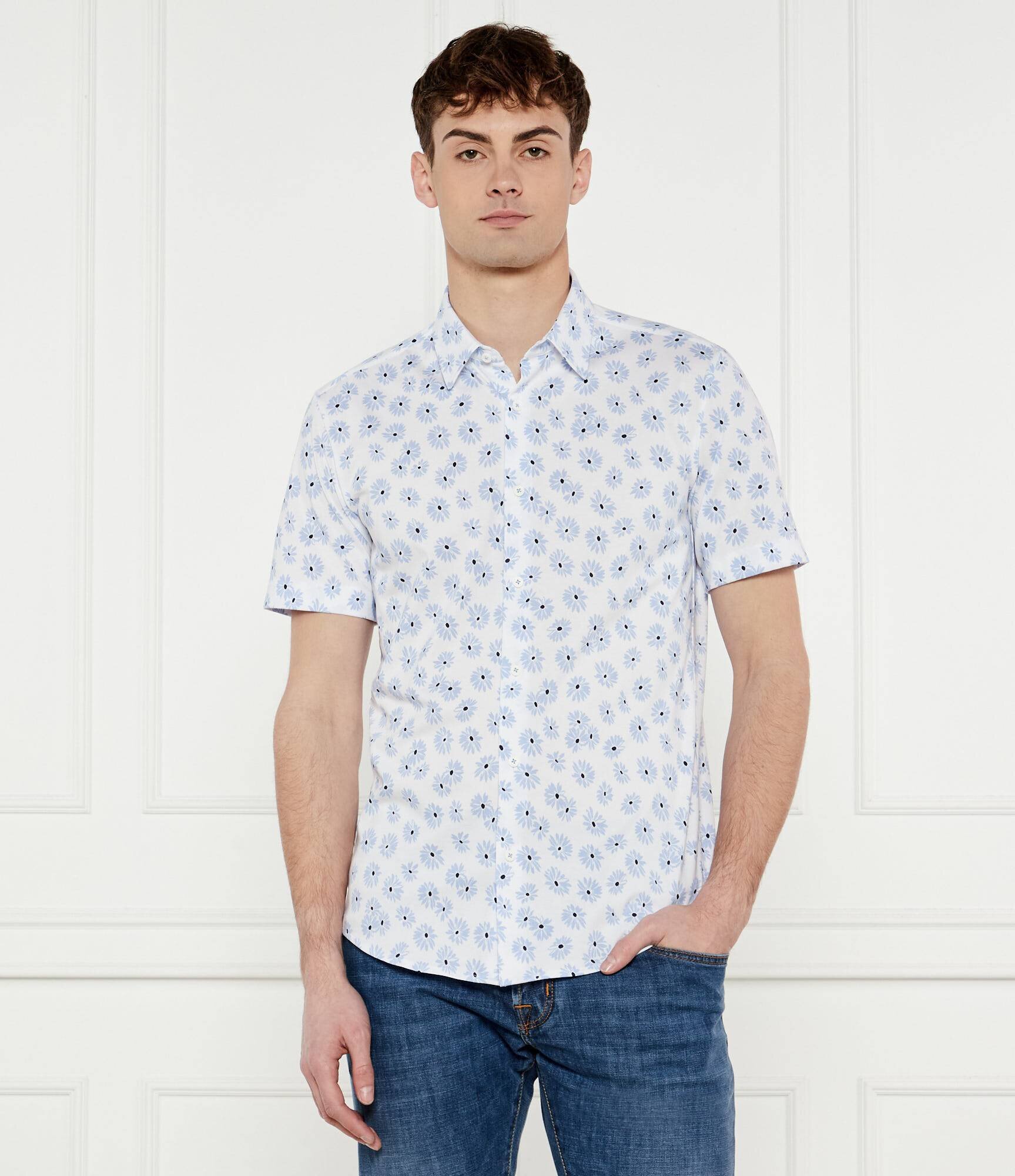 BOSS BLACK Cămașă P-ROAN-ken-SH-C1-242 | Slim Fit