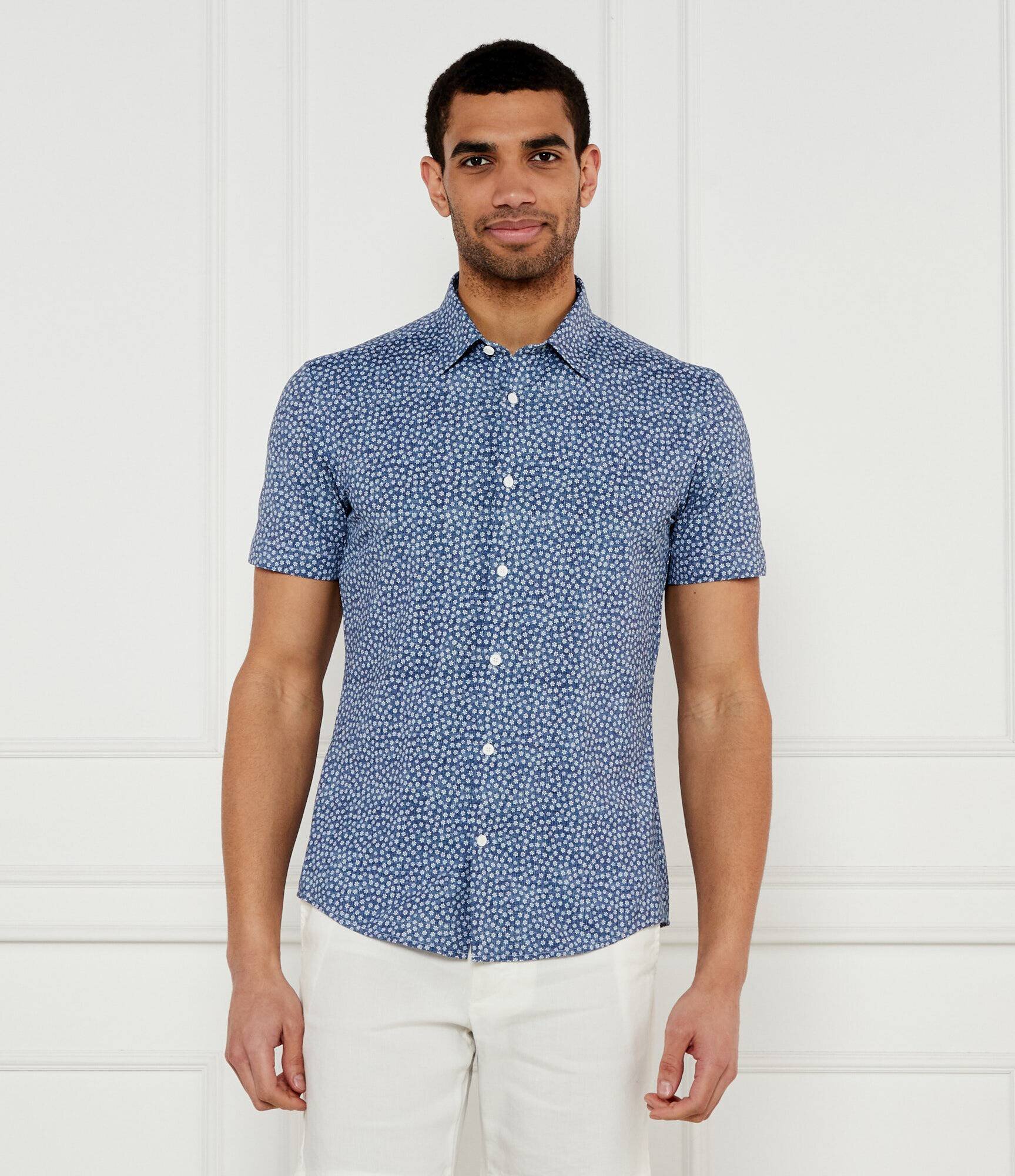 BOSS BLACK Cămașă P-ROAN-ken-SH-C1-242 | Slim Fit