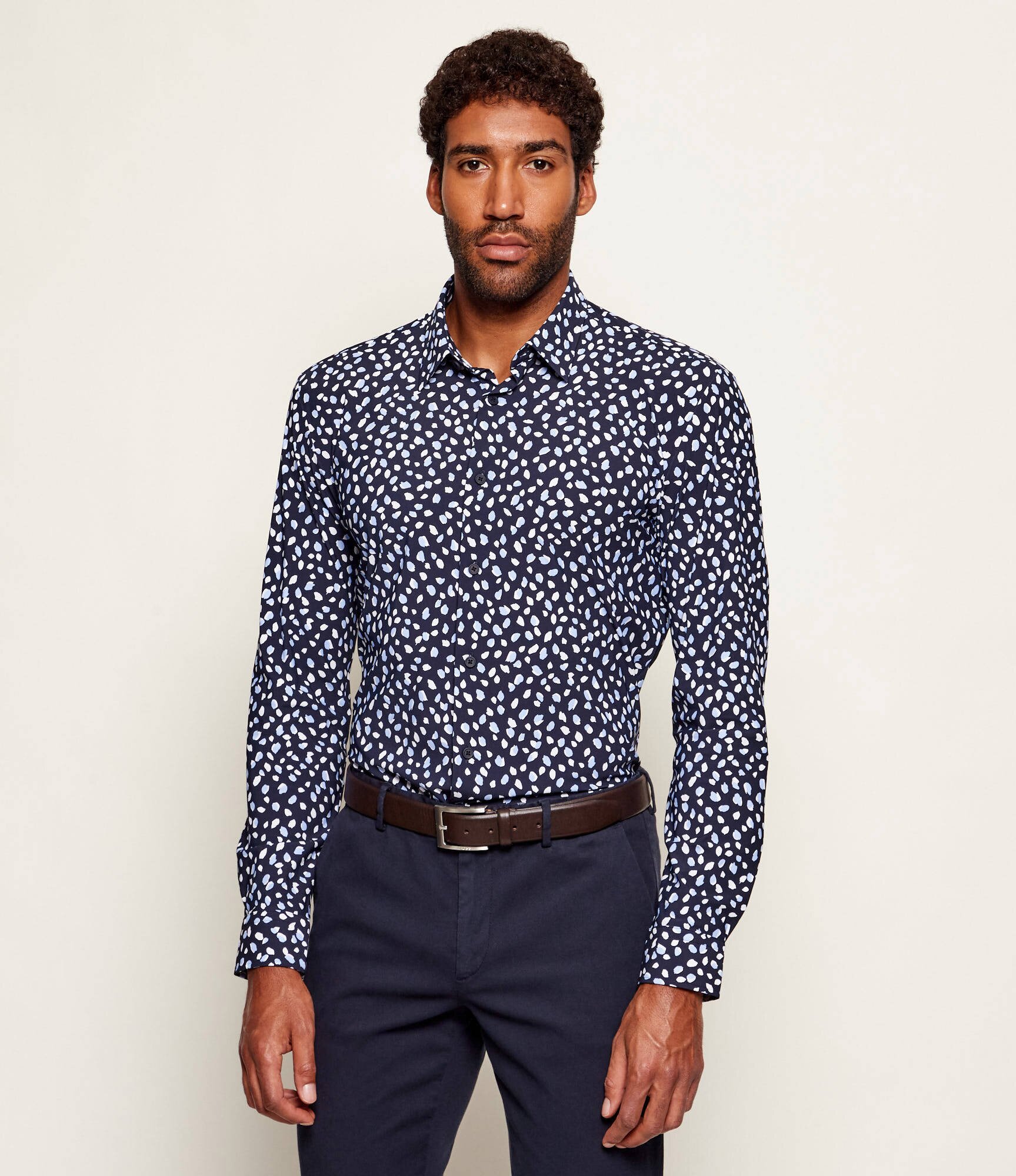 BOSS BLACK Cămașă P-ROAN-kent-C1-233 | Slim Fit