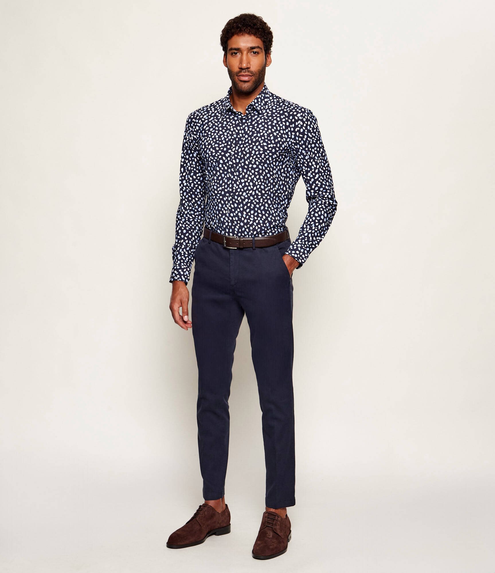 BOSS BLACK Cămașă P-ROAN-kent-C1-233 | Slim Fit