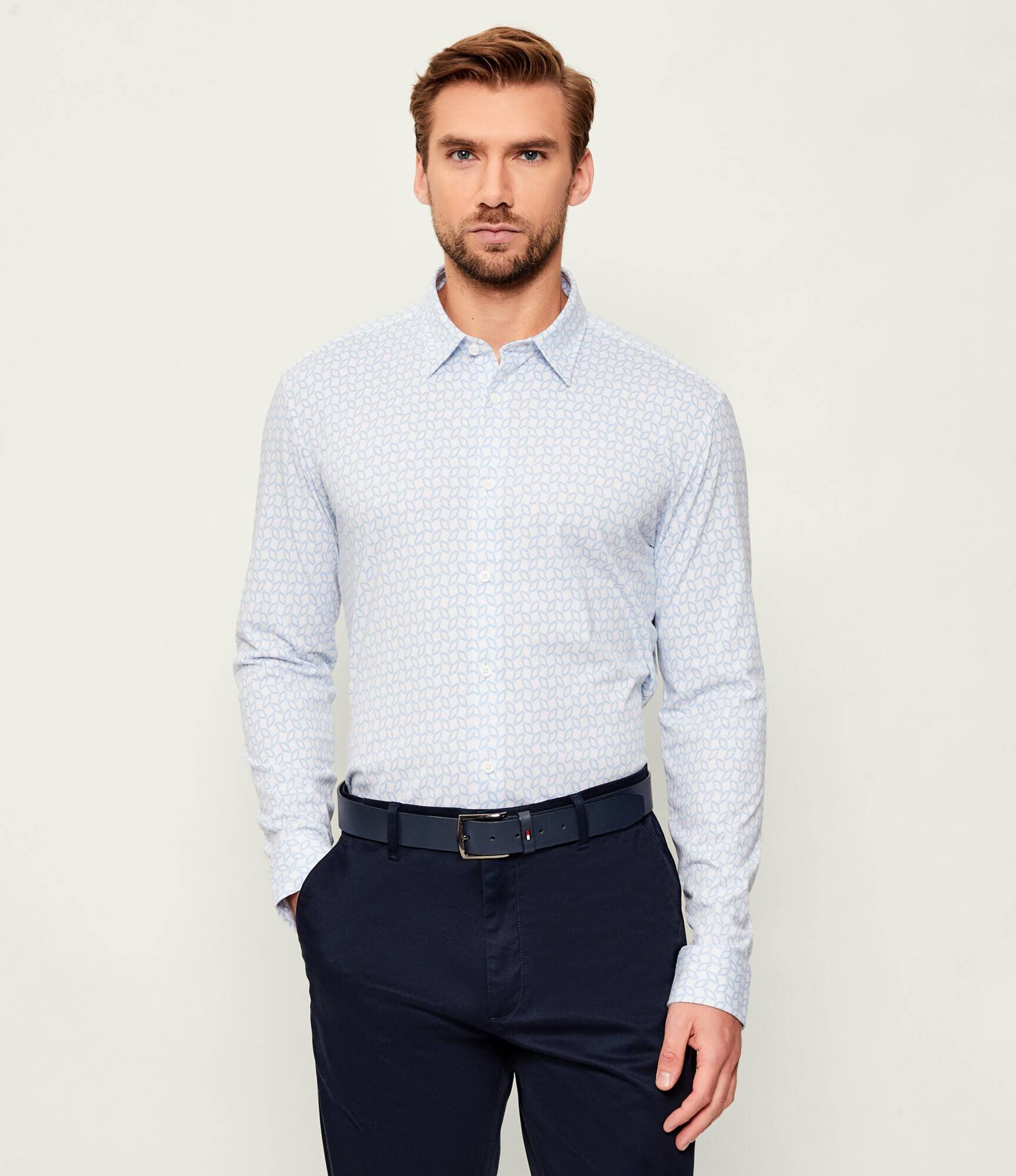BOSS BLACK Cămașă P-ROAN-kent-C1-233 | Slim Fit