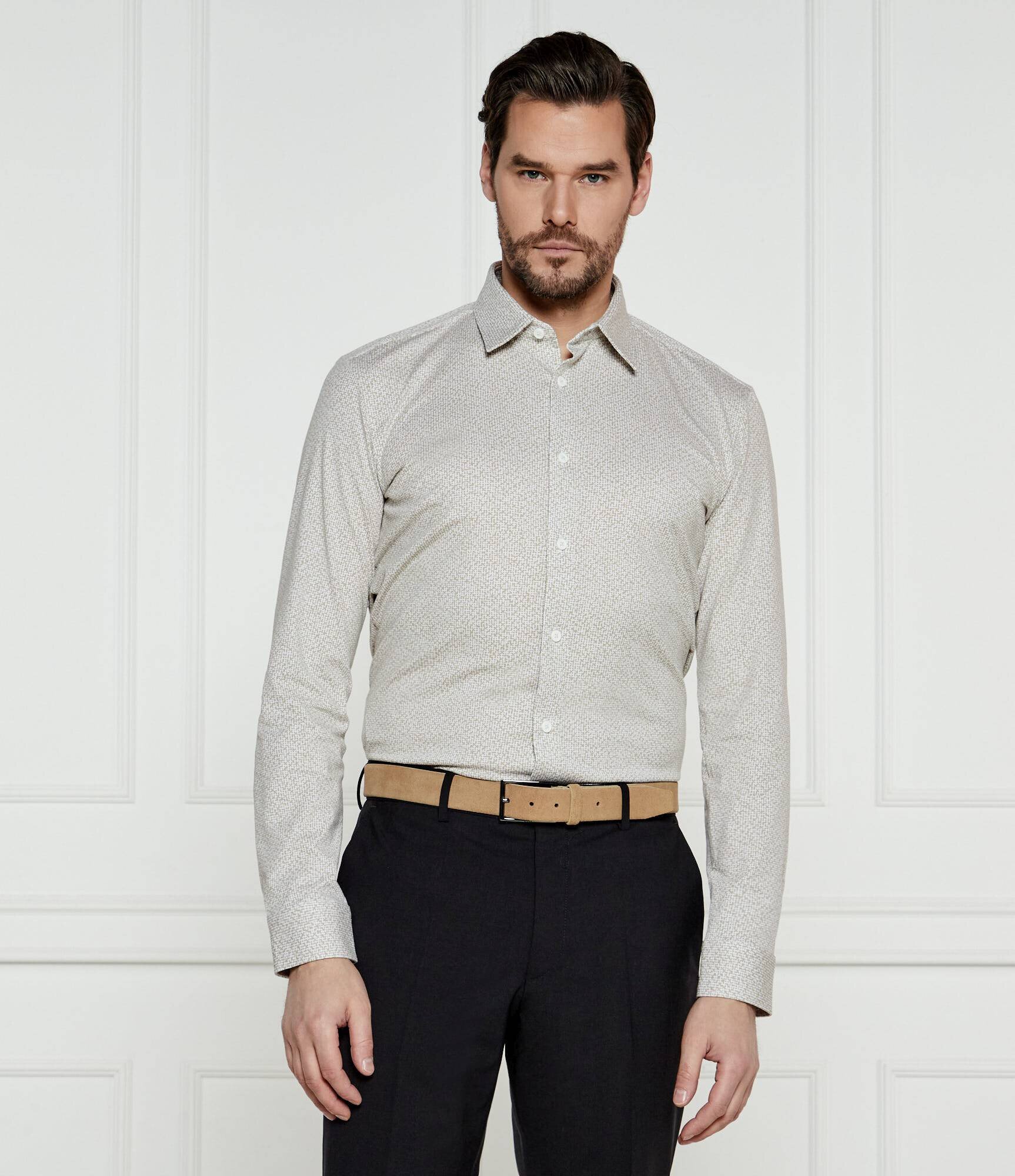 BOSS BLACK Cămașă P-ROAN-kent-C1-233 | Slim Fit