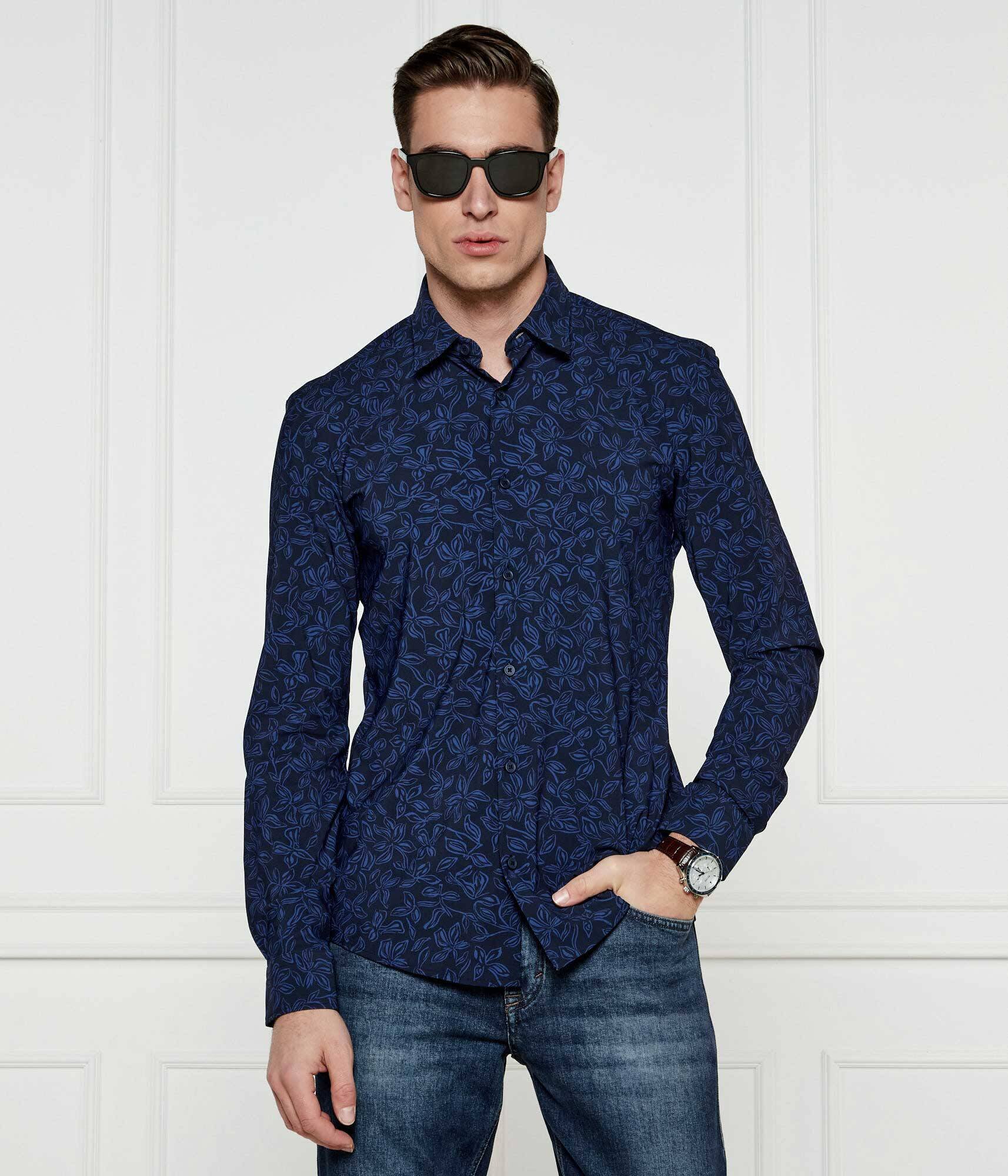 BOSS BLACK Cămașă P-ROAN-kent-C1-233 | Slim Fit