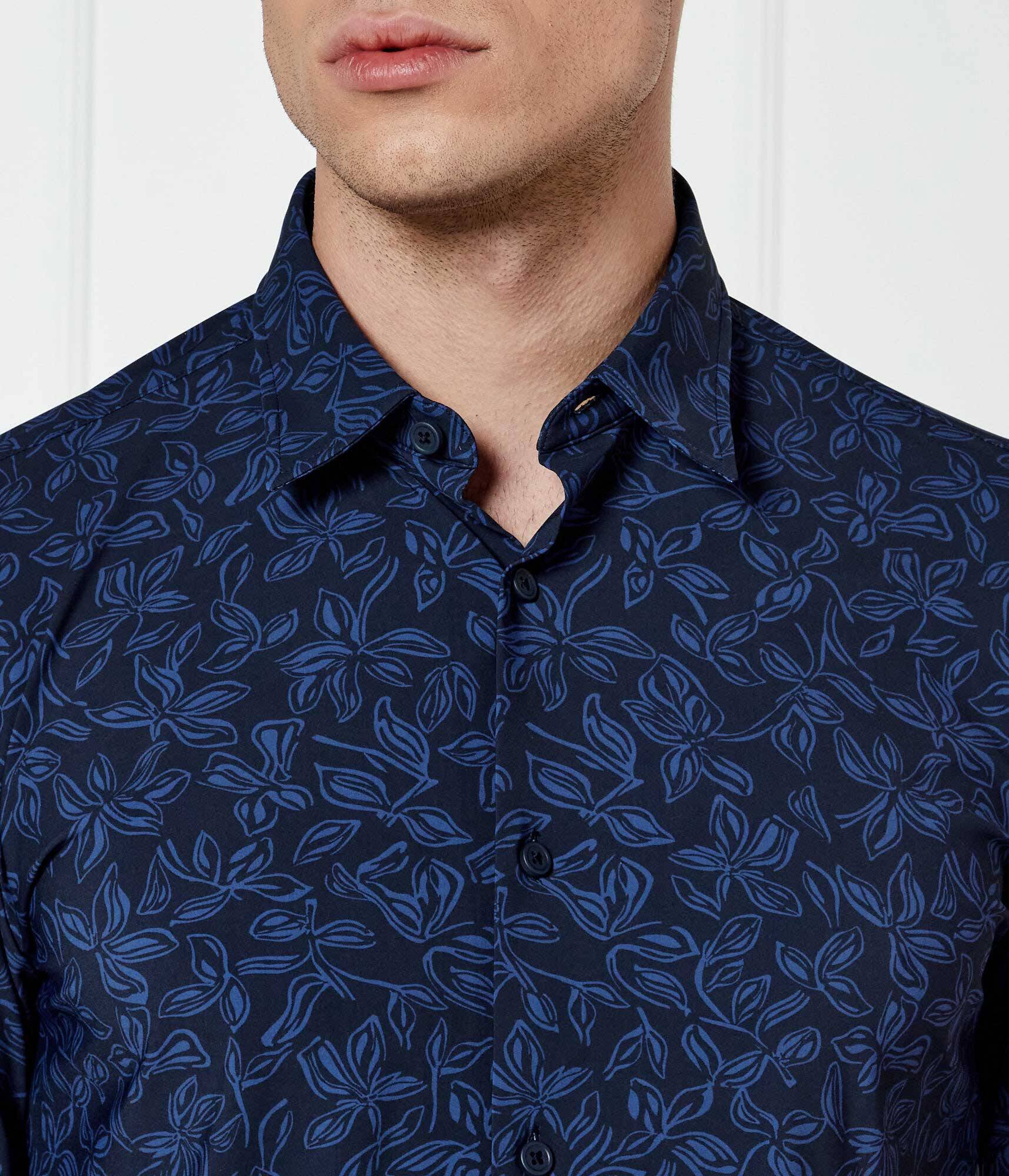 BOSS BLACK Cămașă P-ROAN-kent-C1-233 | Slim Fit