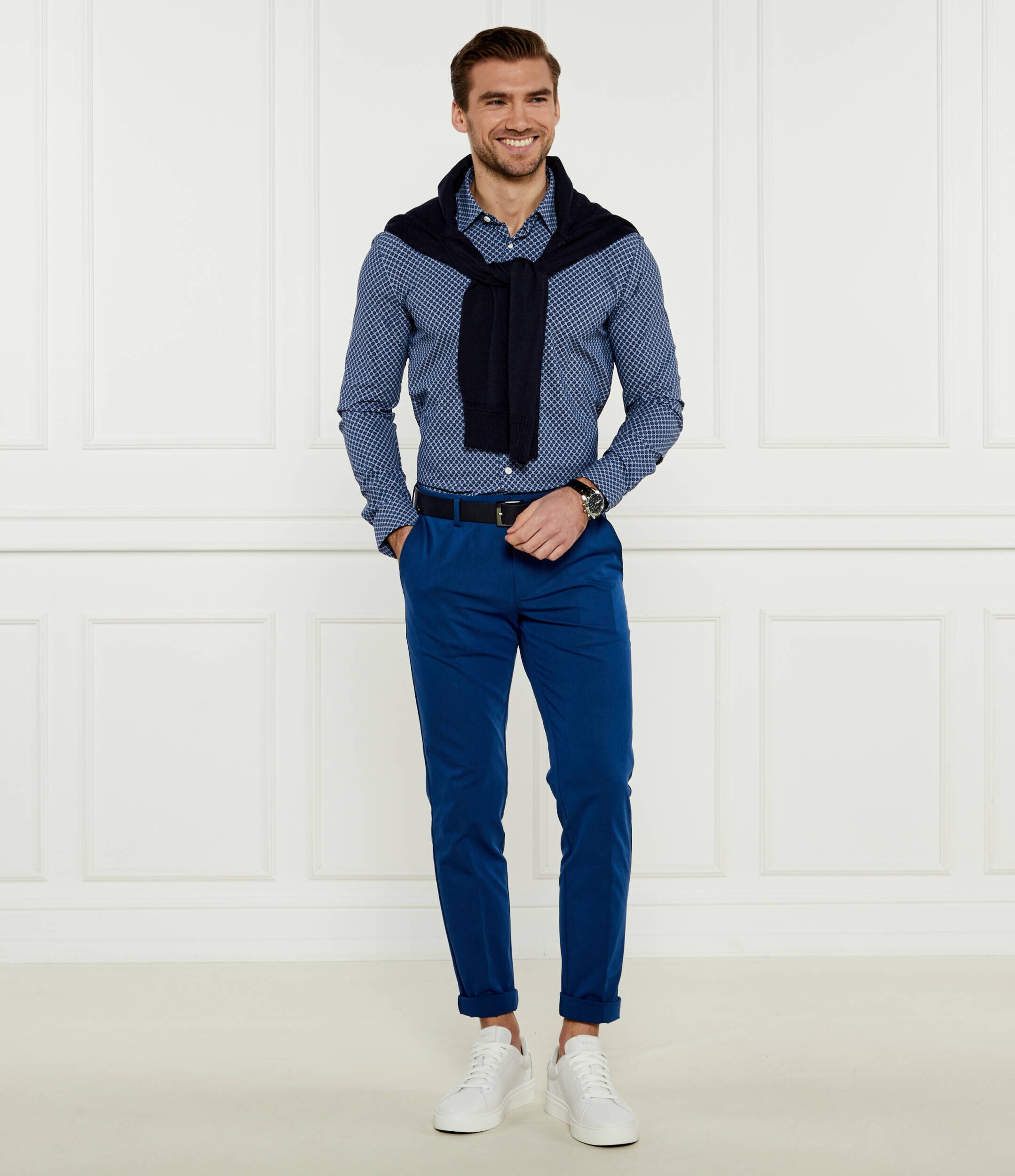 BOSS BLACK Cămașă P-ROAN-kent-C1-233 | Slim Fit