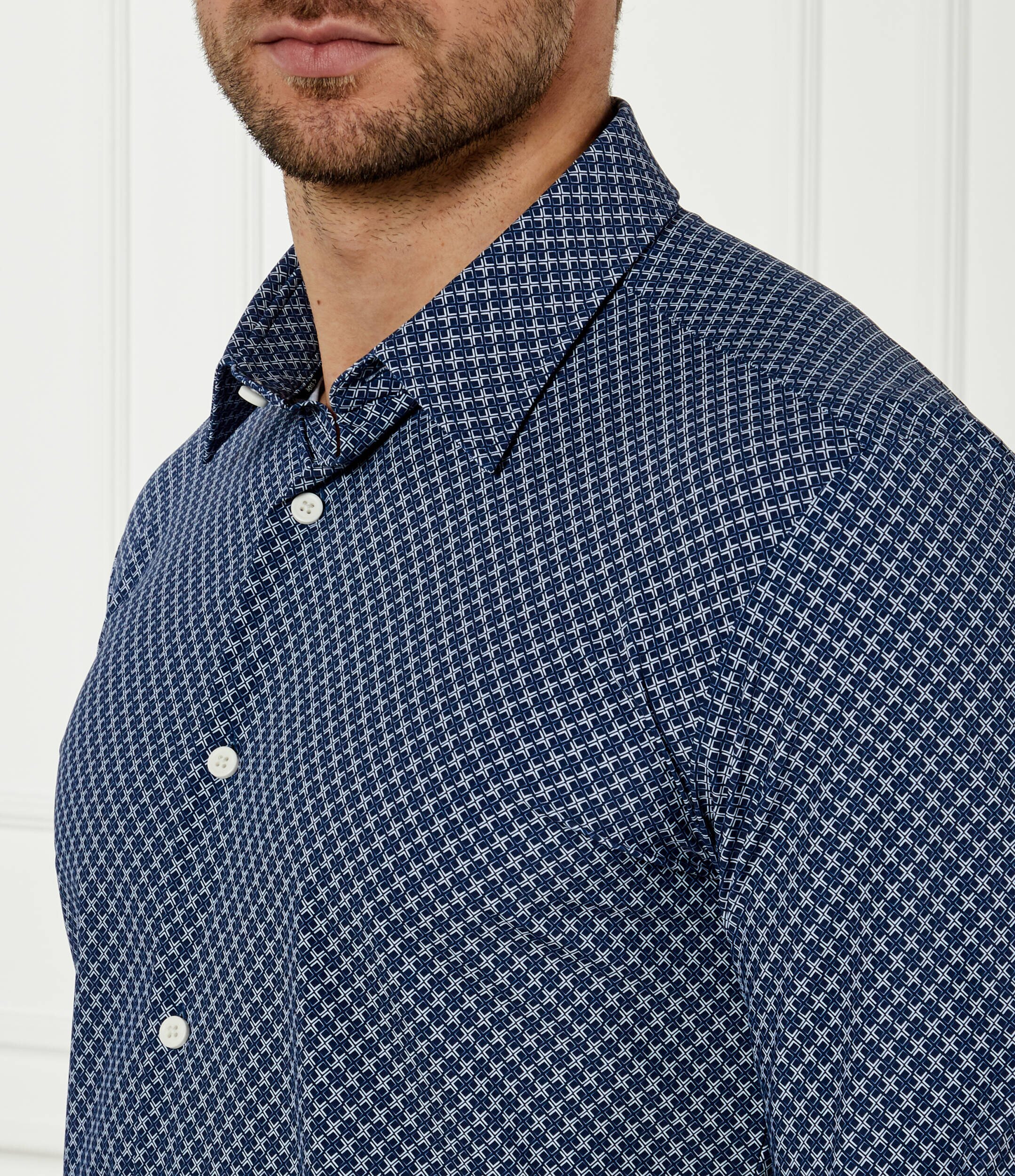 BOSS BLACK Cămașă P-ROAN-kent-C1-233 | Slim Fit