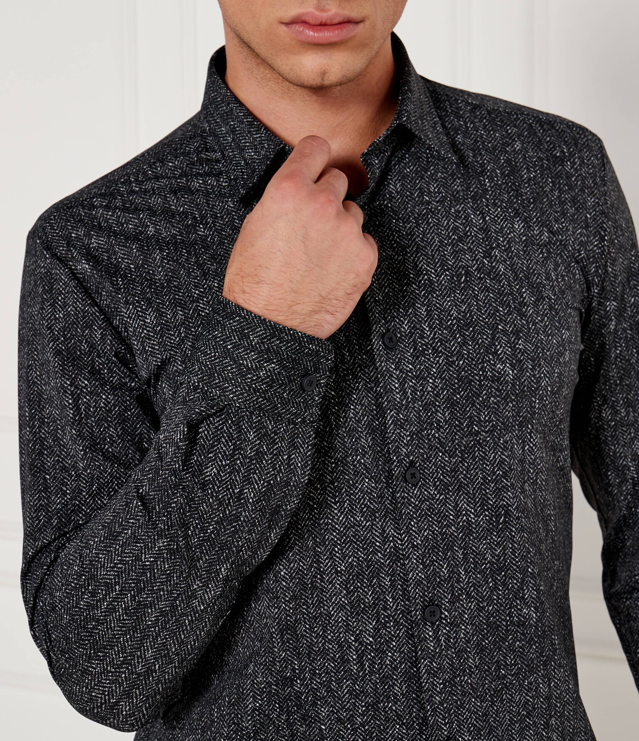 BOSS BLACK Cămașă P-ROAN-kent-C1-233 | Slim Fit