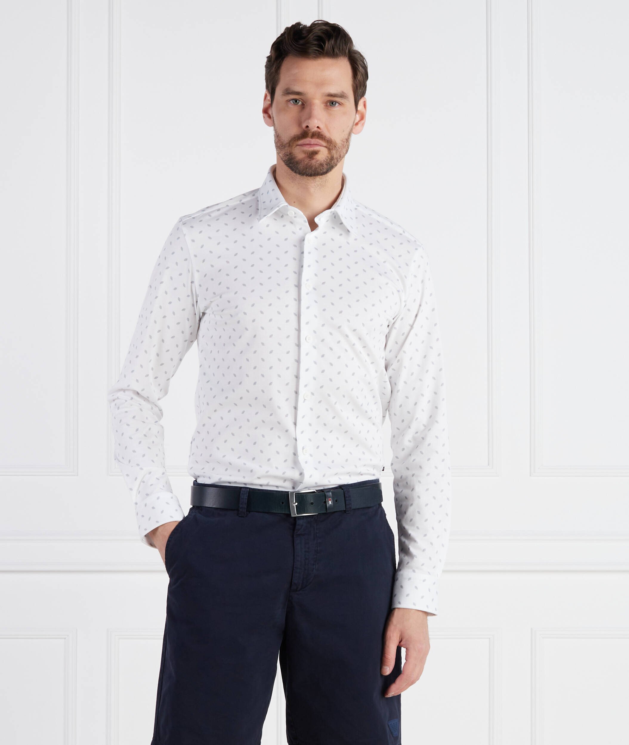 BOSS BLACK Cămașă P-ROAN-kent-C1-233 | Slim Fit
