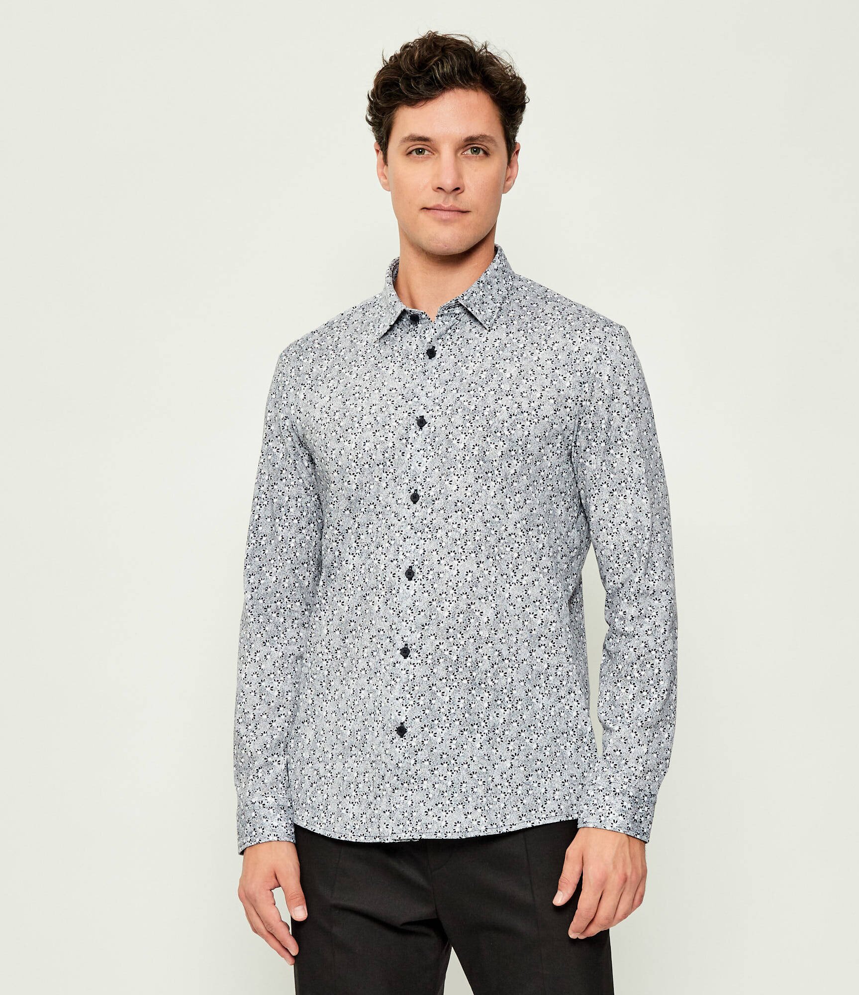 BOSS BLACK Cămașă P-ROAN-kent-C1-233 | Slim Fit