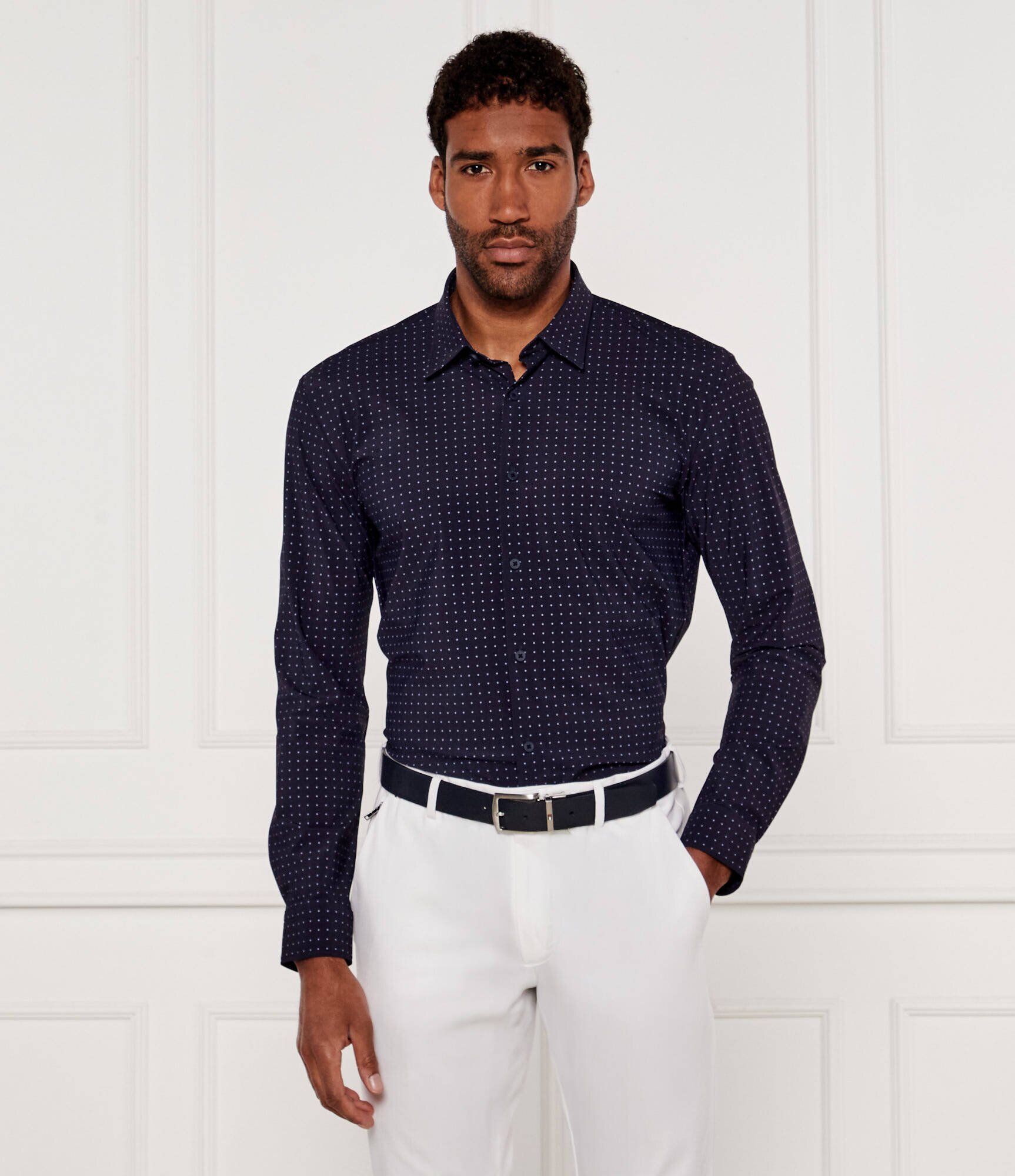BOSS BLACK Cămașă P-ROAN-kent-C1-233 | Slim Fit